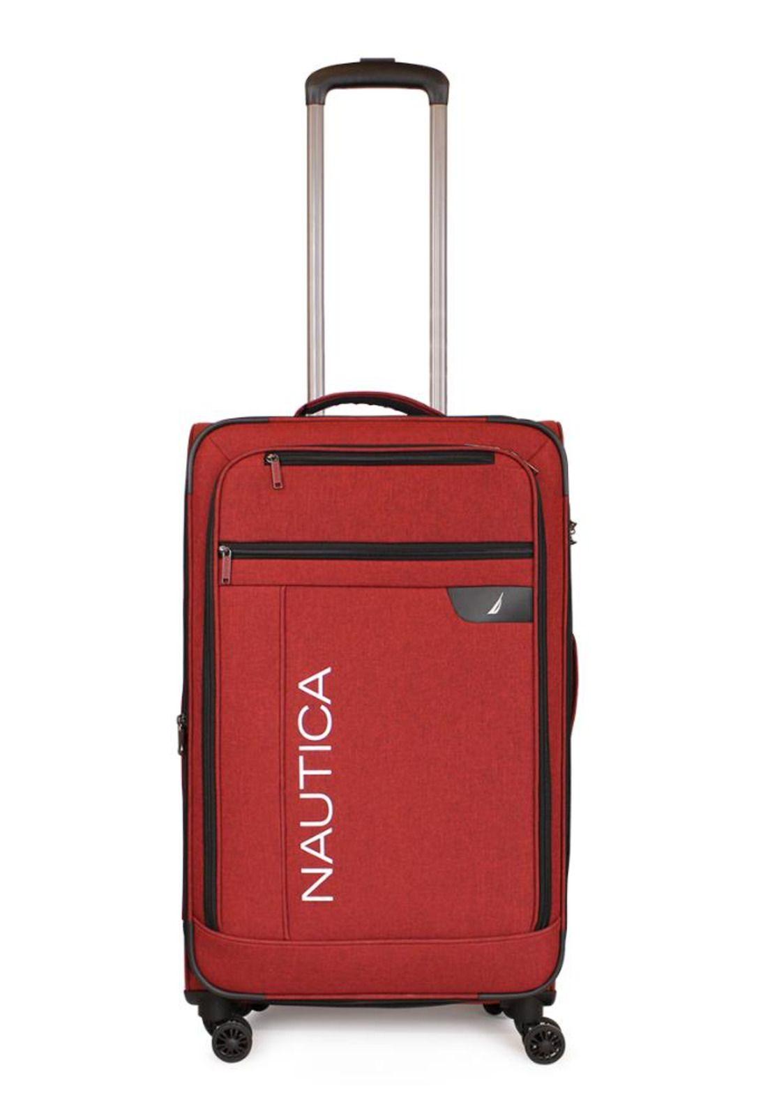 Maleta de tela Fram mediana 20 Kg roja Nautica-0