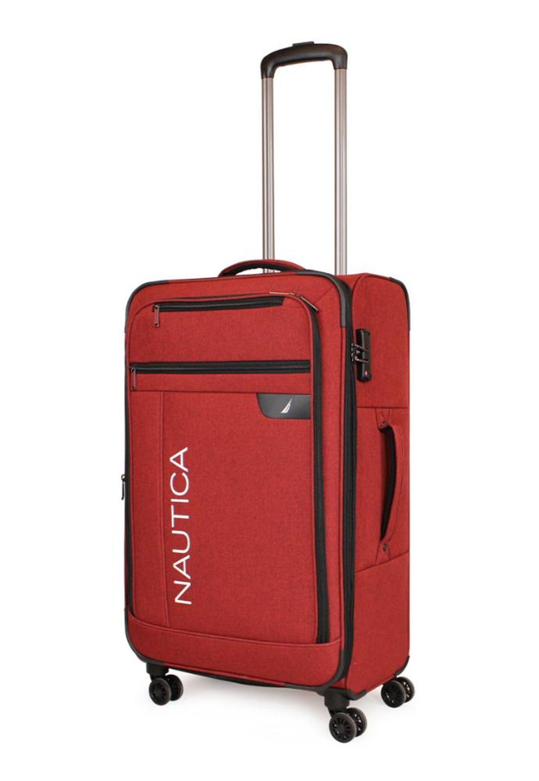 Maleta de tela Fram mediana 20 Kg roja Nautica-5