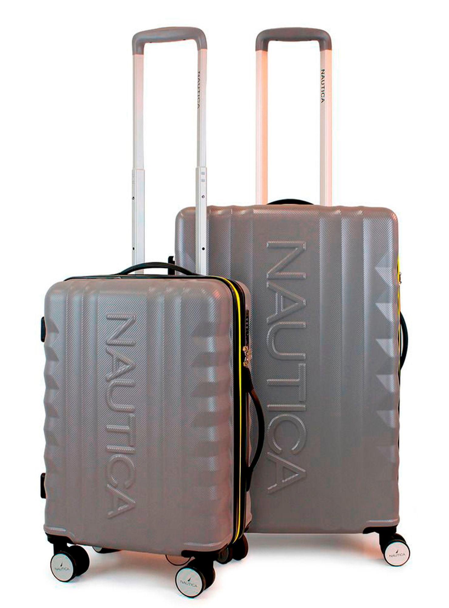 Pack 2 maletas Nautica S+M Polonia 10kg y 20kg gris-0