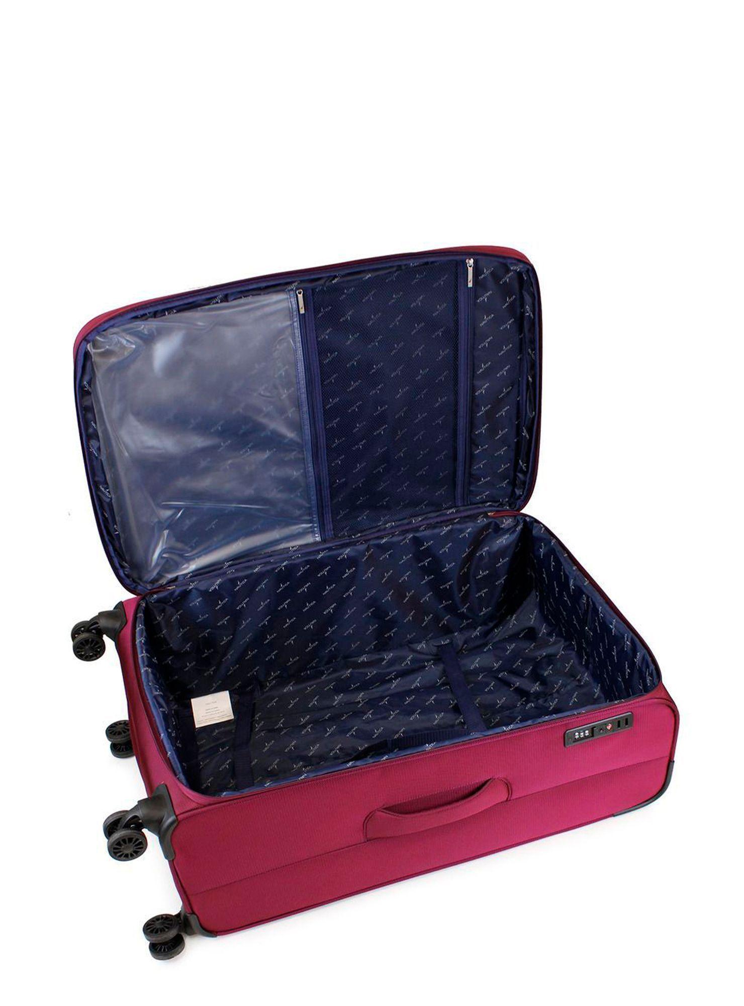 Pack 2 maletas blandas de tela M+L Nautica Marbella 20k y 23k burdeo-1
