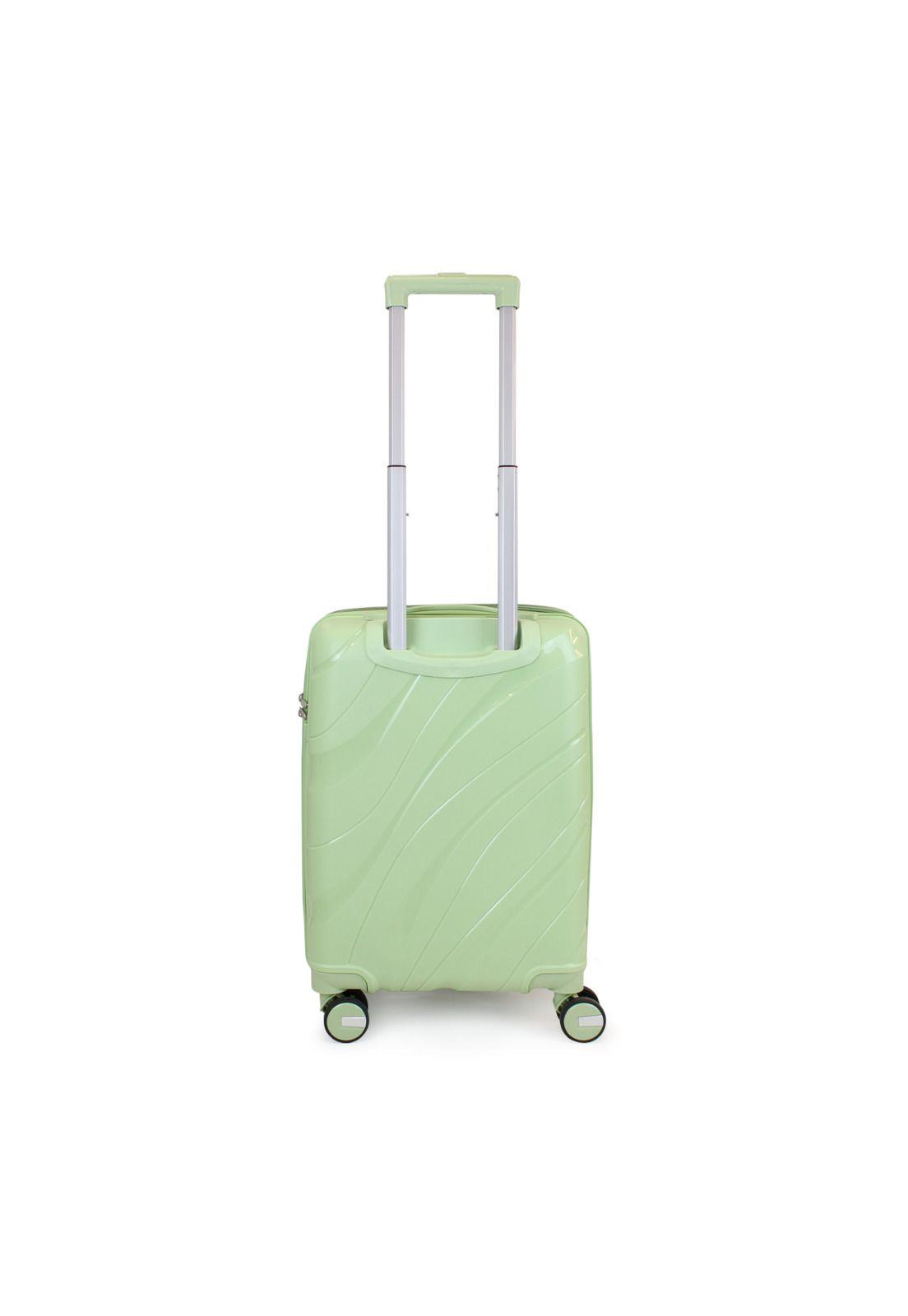 Maleta Lola S de cabina 10kg verde F la Maleta de Chile-3