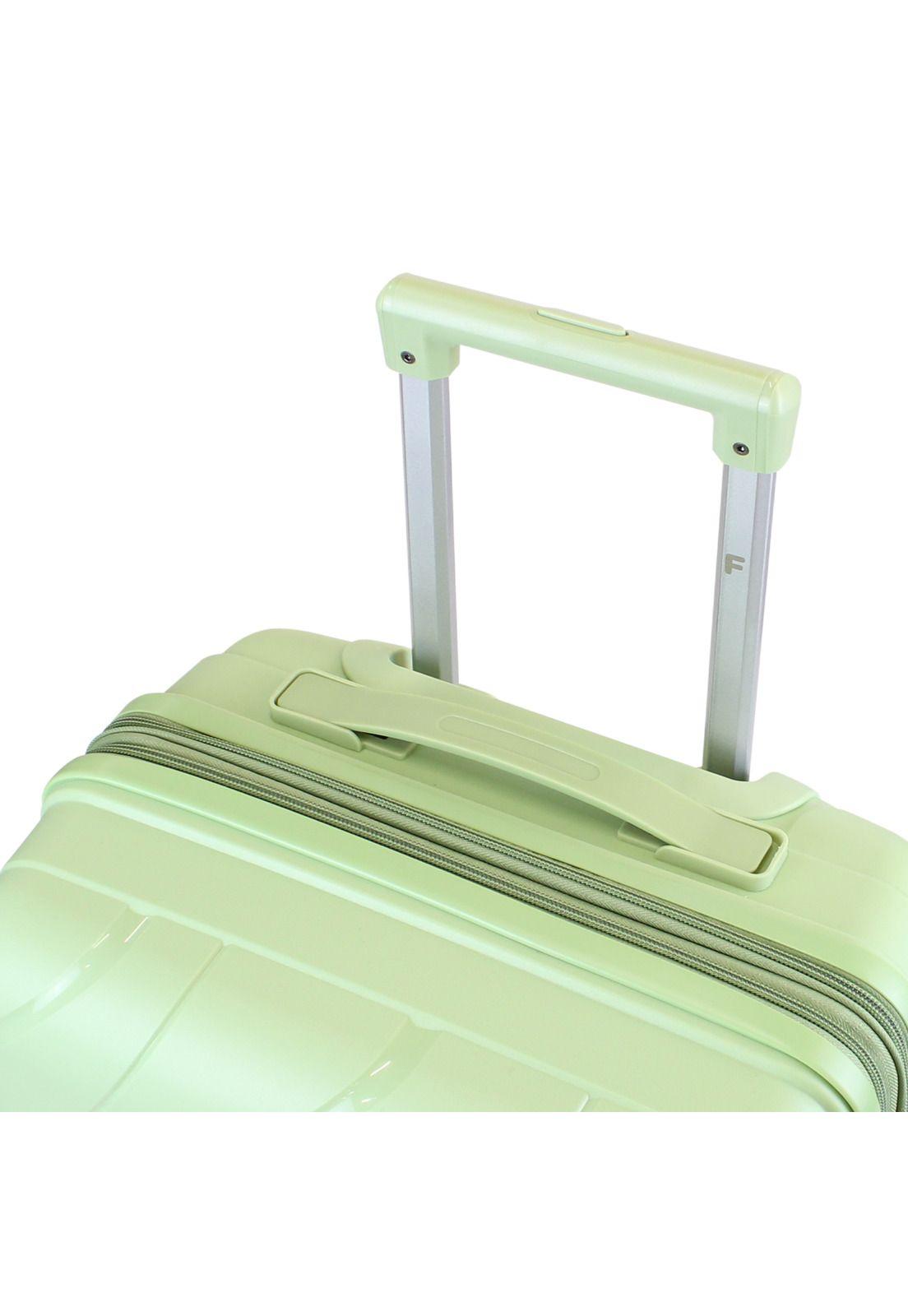 Maleta Lola S de cabina 10kg verde F la Maleta de Chile-5