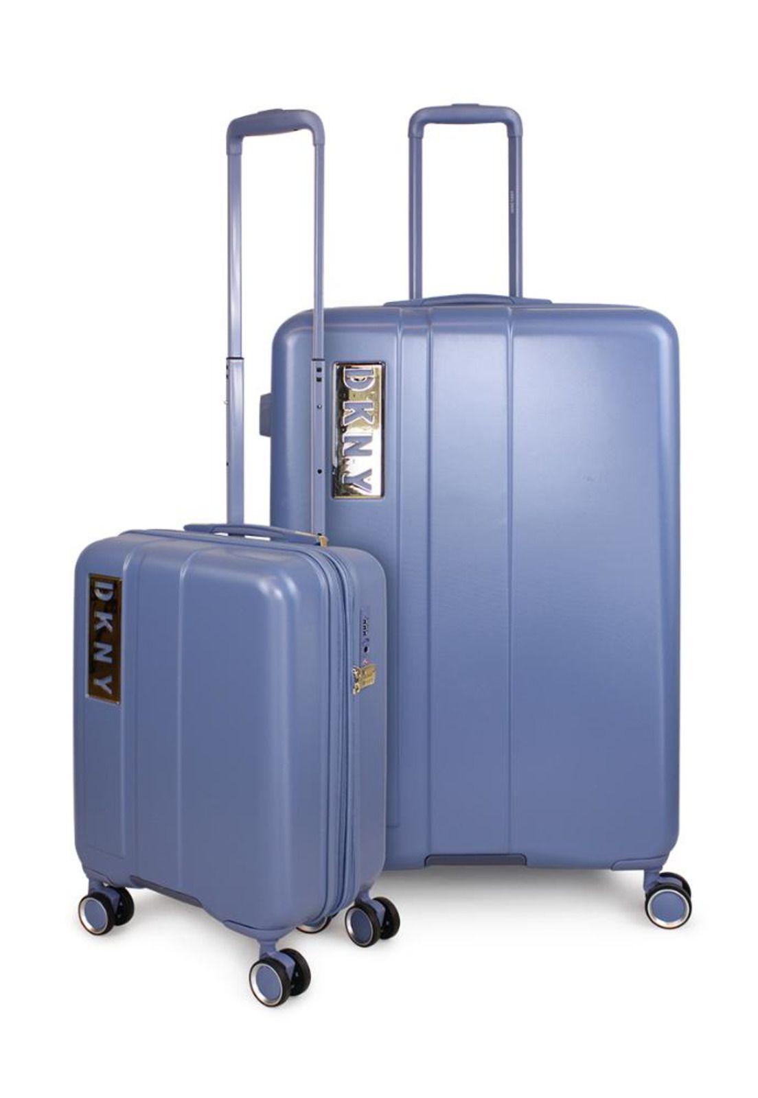 Pack 2 maletas City Block S de cabina + L grande azul DKNY-0