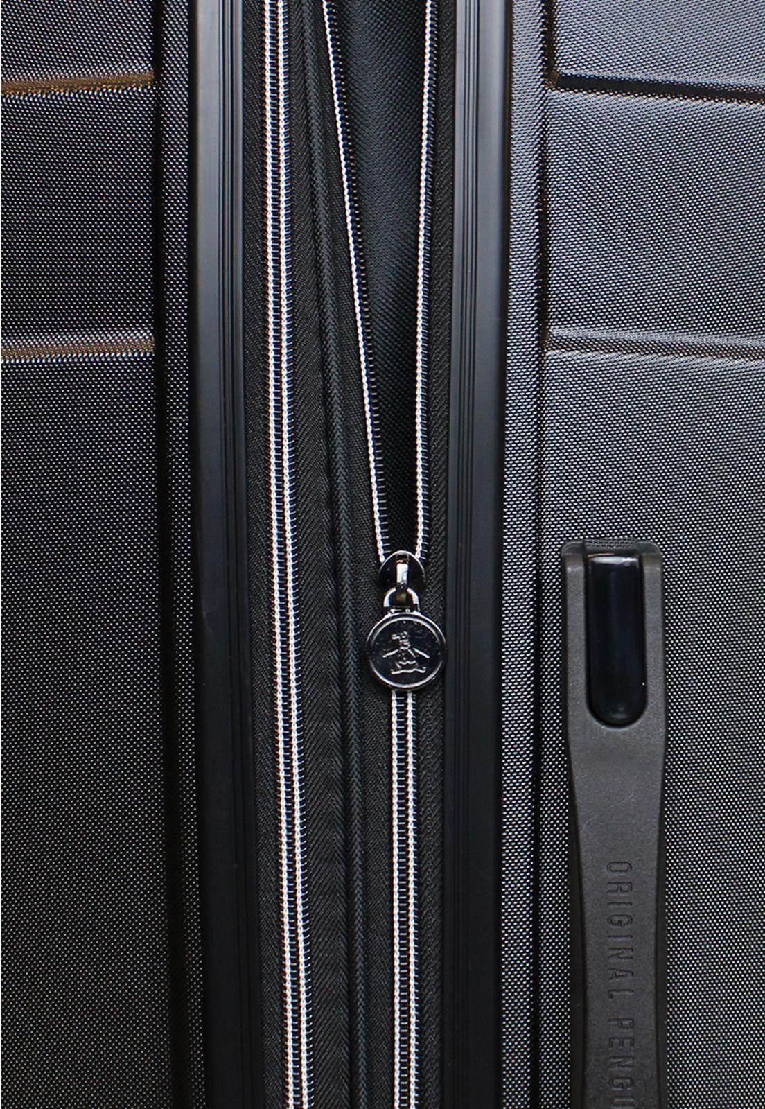 Maleta cabina S (10 Kg) Duque negra Penguin-8