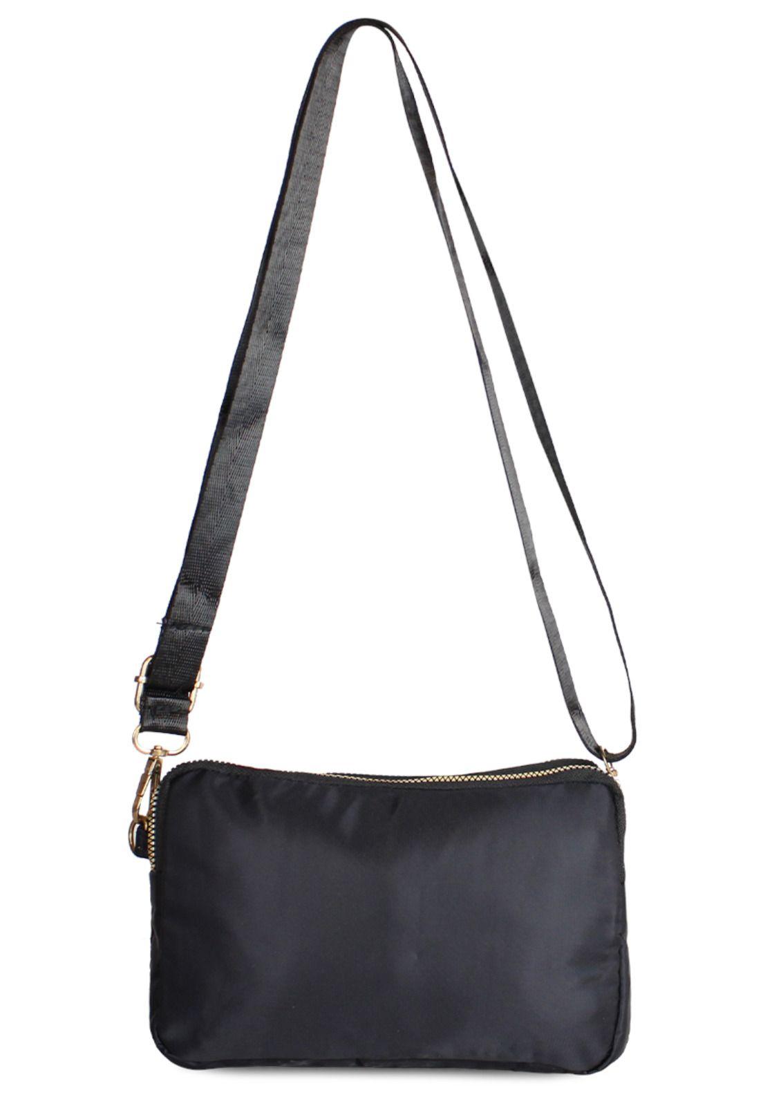 Cartera bandolera Kim negra Anabella Sachi-3