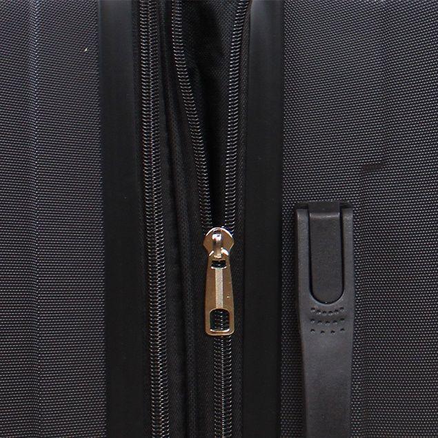 Pack 2 maletas M+L Flip Negro-4