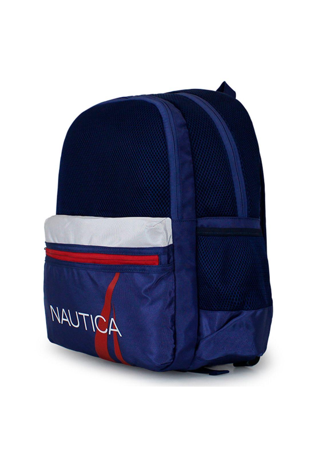 Bolso Aries + Mochila Stark azul Nautica-5