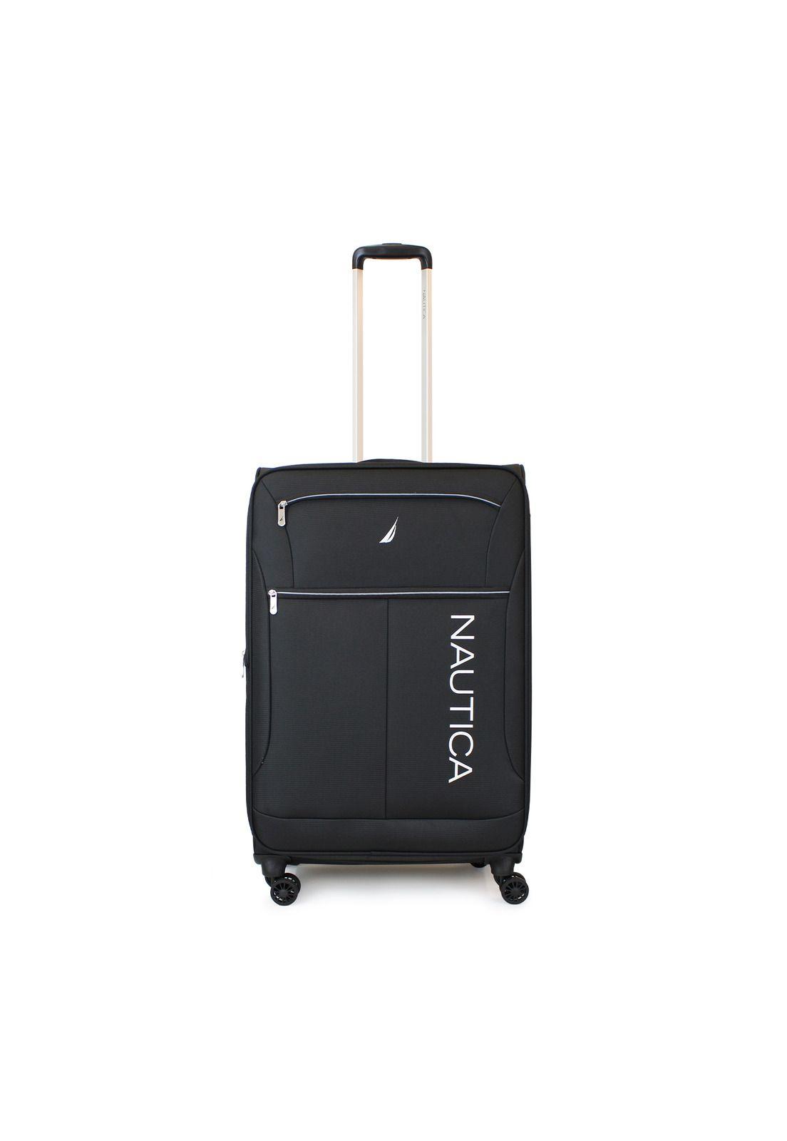 Pack 2 maletas de tela S+M Nautica Valencia 10k y 20k negra-6