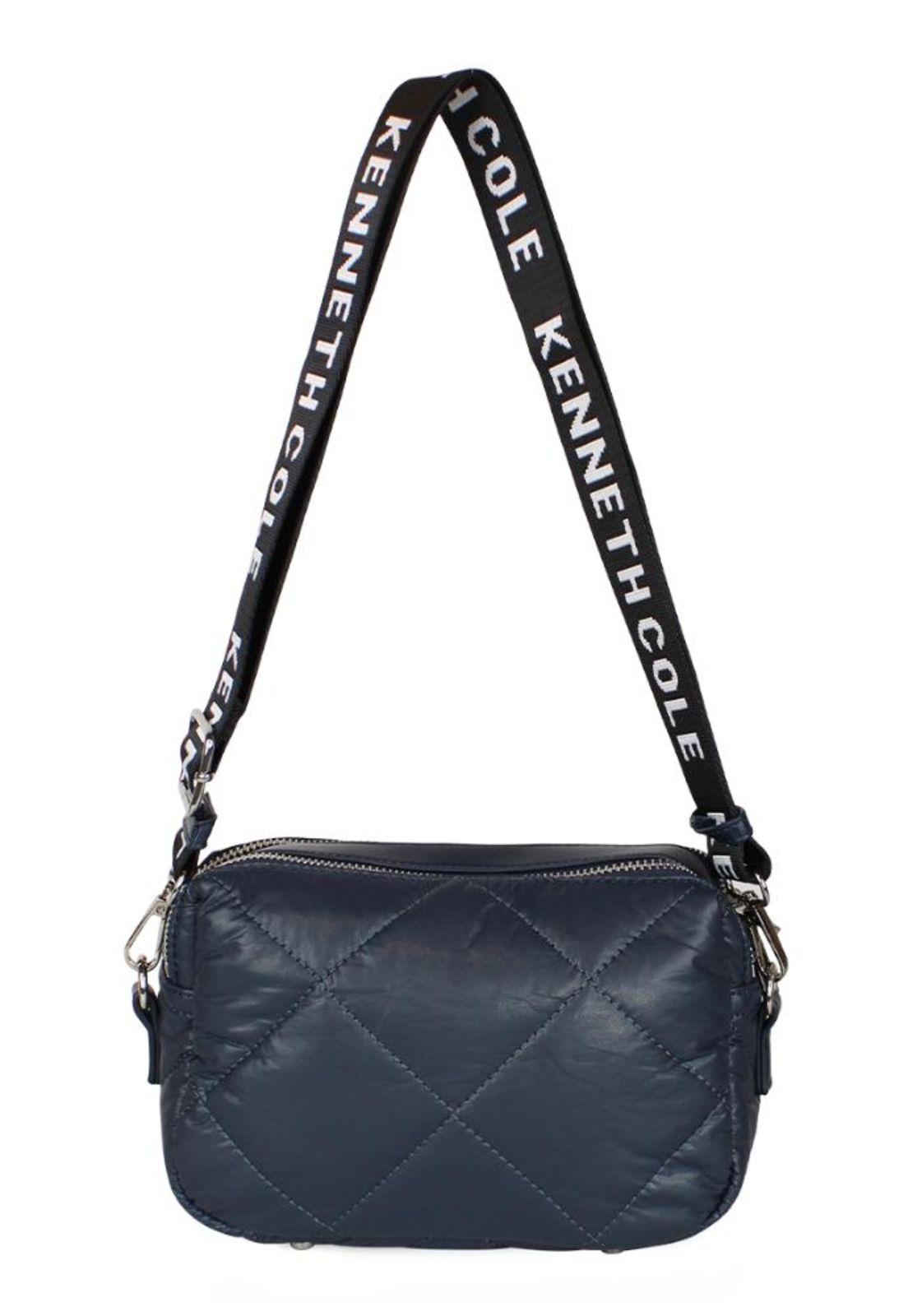 Cartera acolchada Peyton azul Kenneth Cole-2