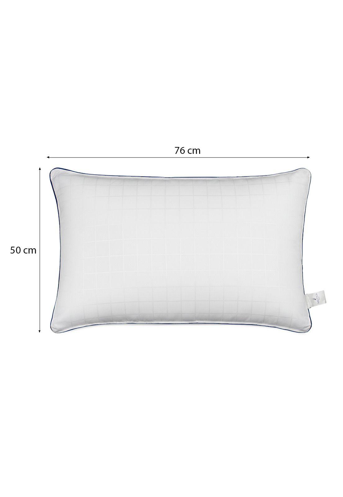 Almohada Nautica Queen 50x76cm Hipoalergénica - Sensación Media-2