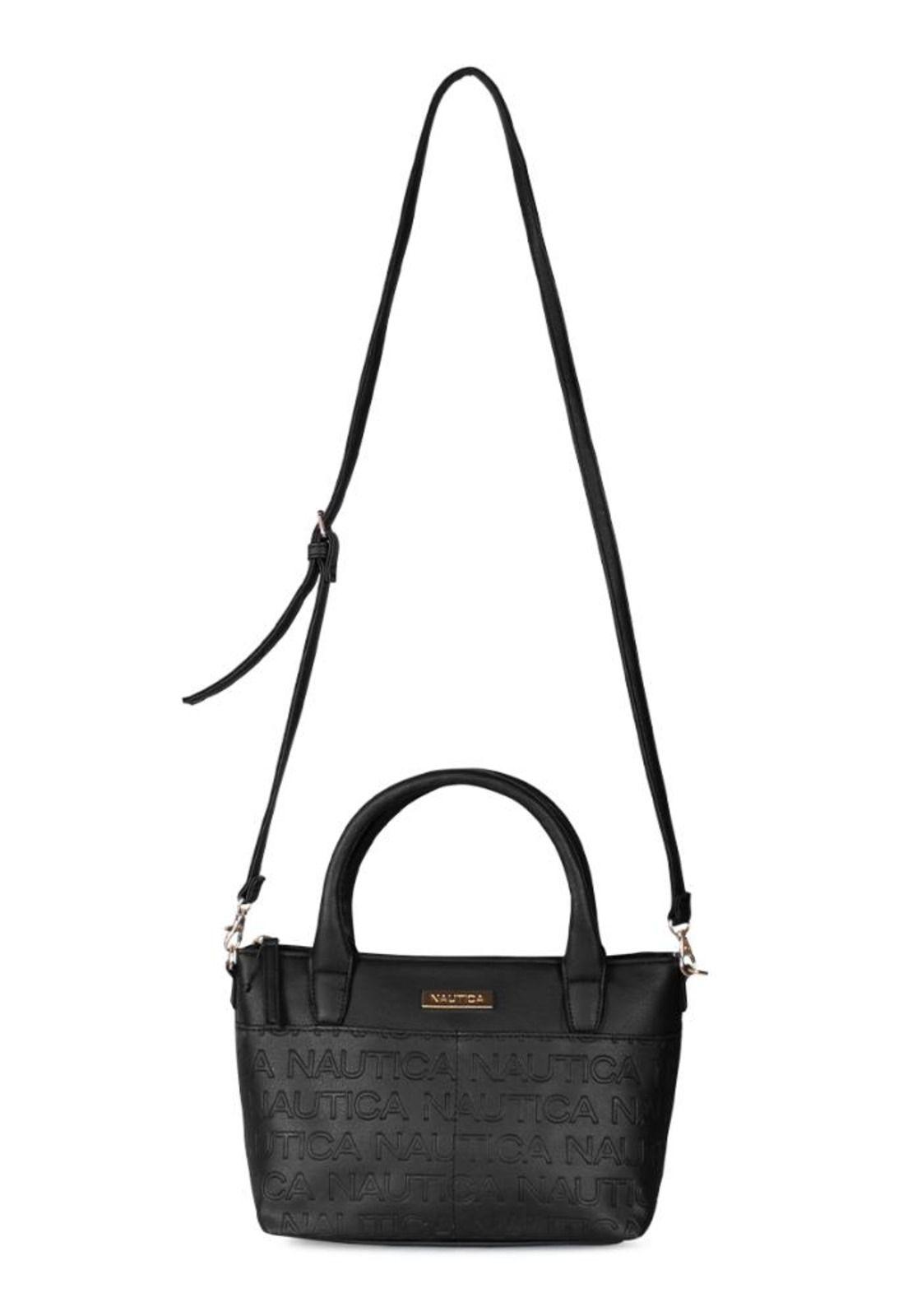 Bolso tipo Cartera Delray negro Nautica-1