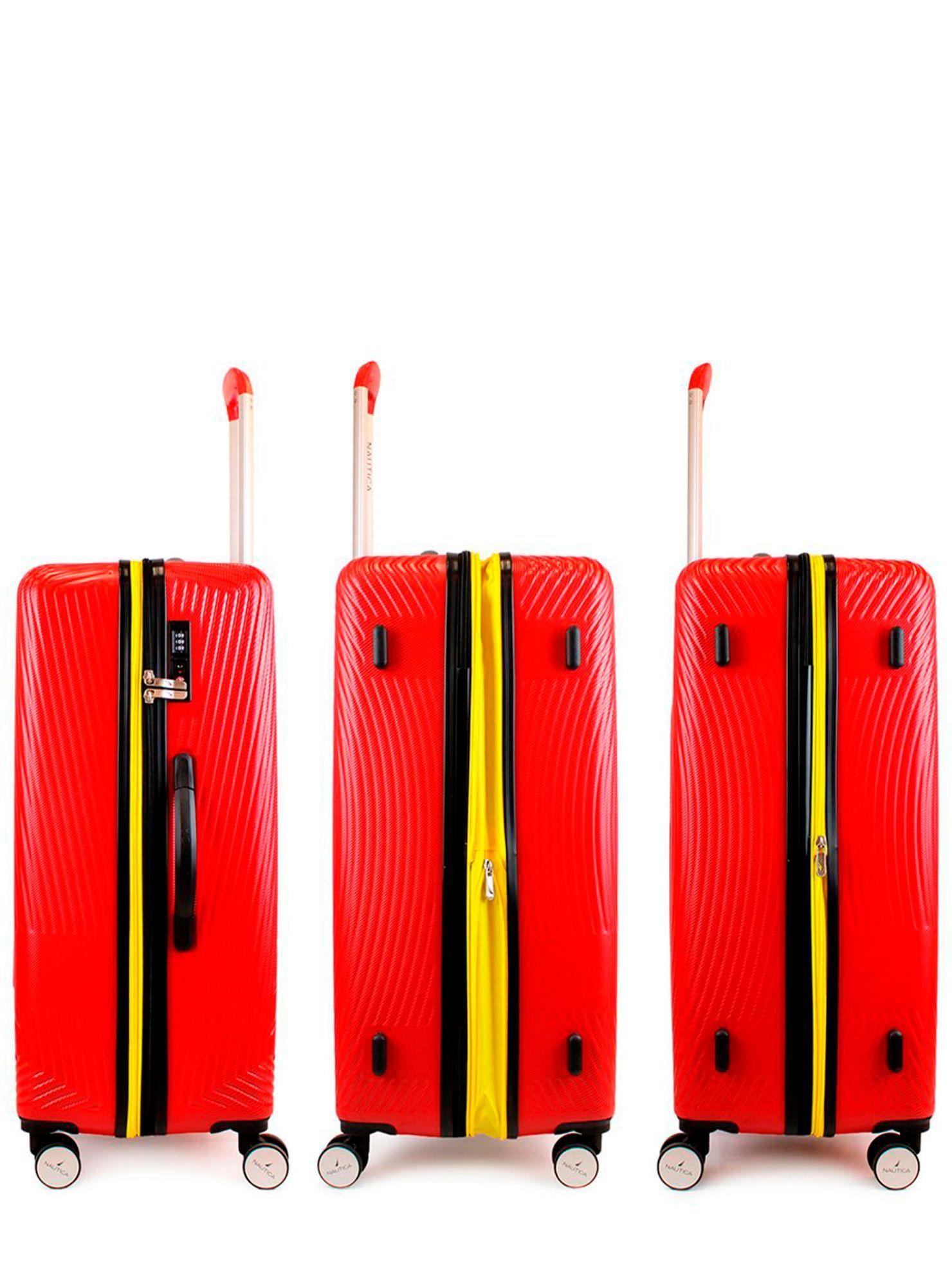 Maleta grande Nautica L 23kg Bahamas roja-6