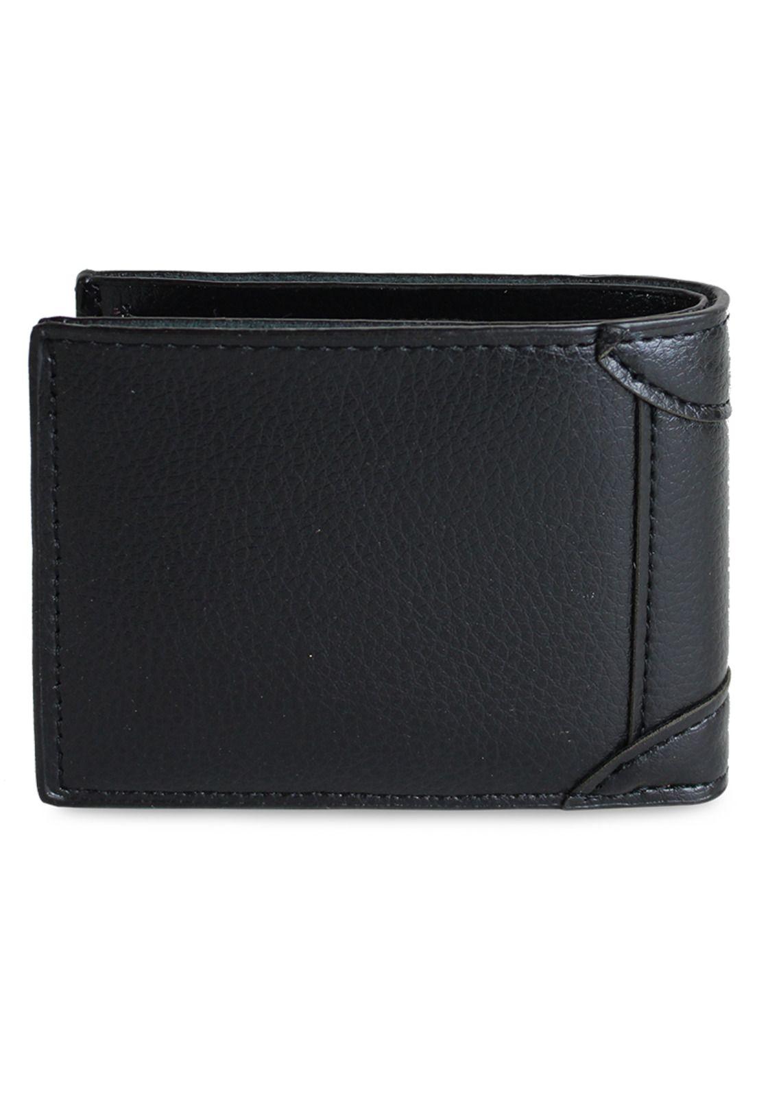 Billetera de hombre Agus negra Carven Paris-3