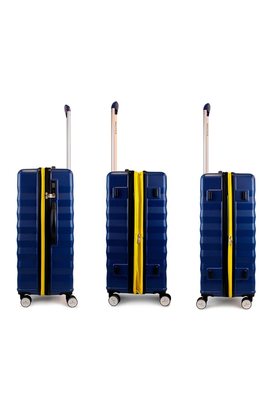 Pack 2 maletas Nautica S+M Polonia 10kg y 20kg azul-5