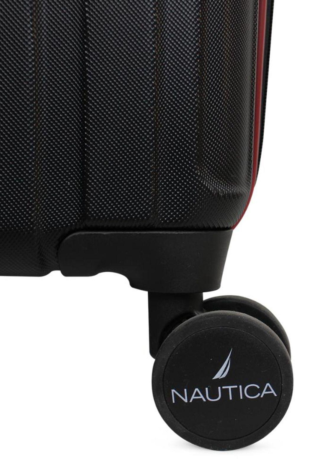 Set 3 maletas Darsa S+M+L negra Nautica-2