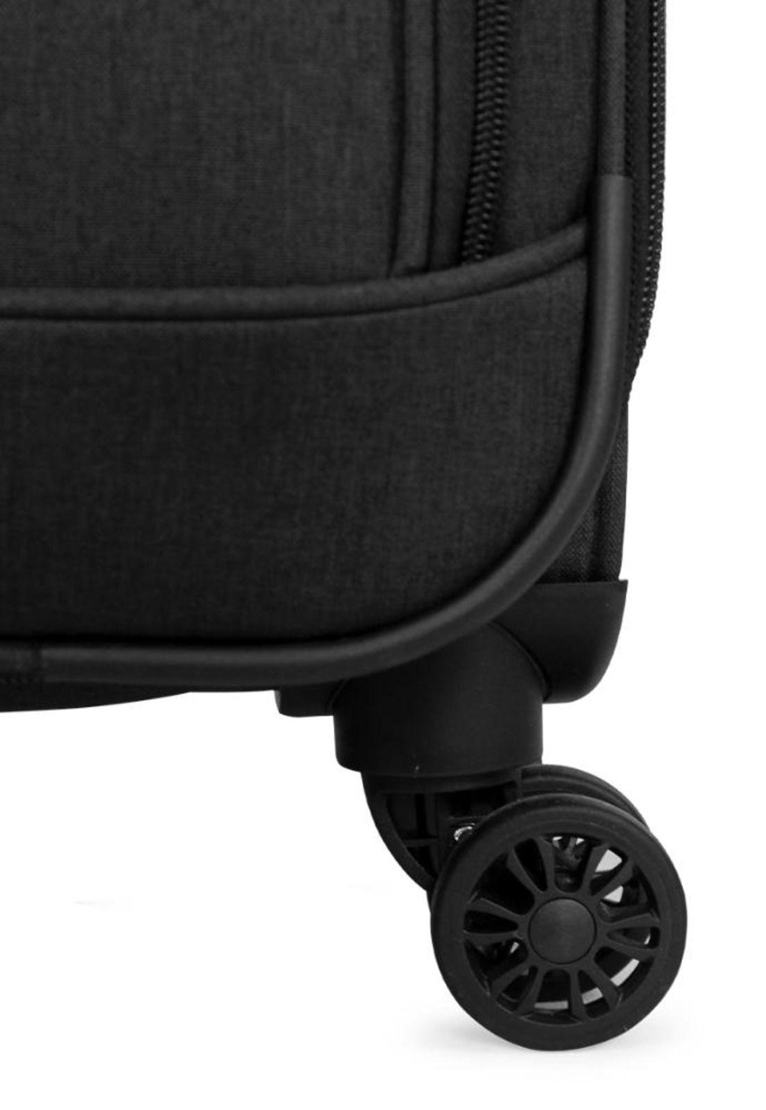 Maleta de tela Fram mediana 20 Kg negra Nautica-2