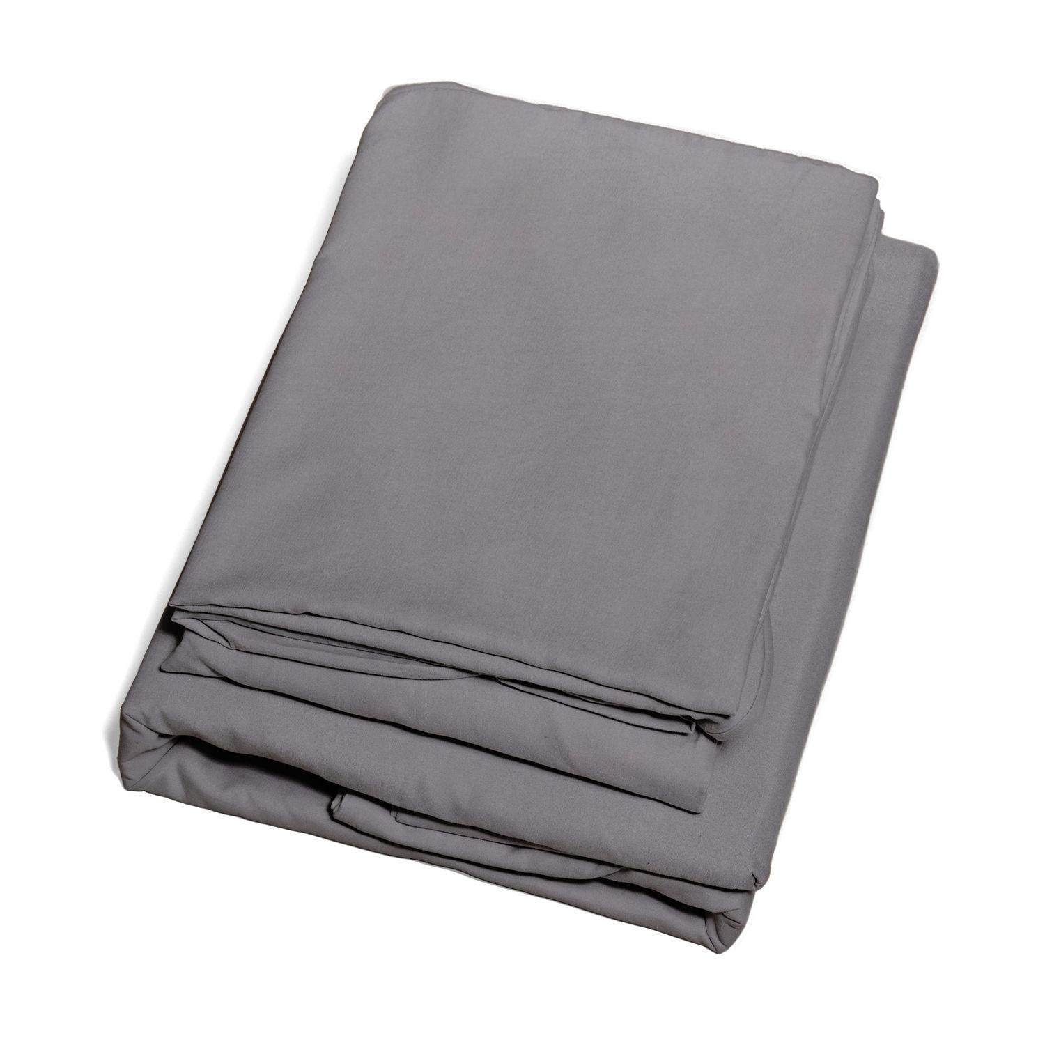 Juego de sábanas Nautica 4 piezas microfibra 2 plazas plomo-4