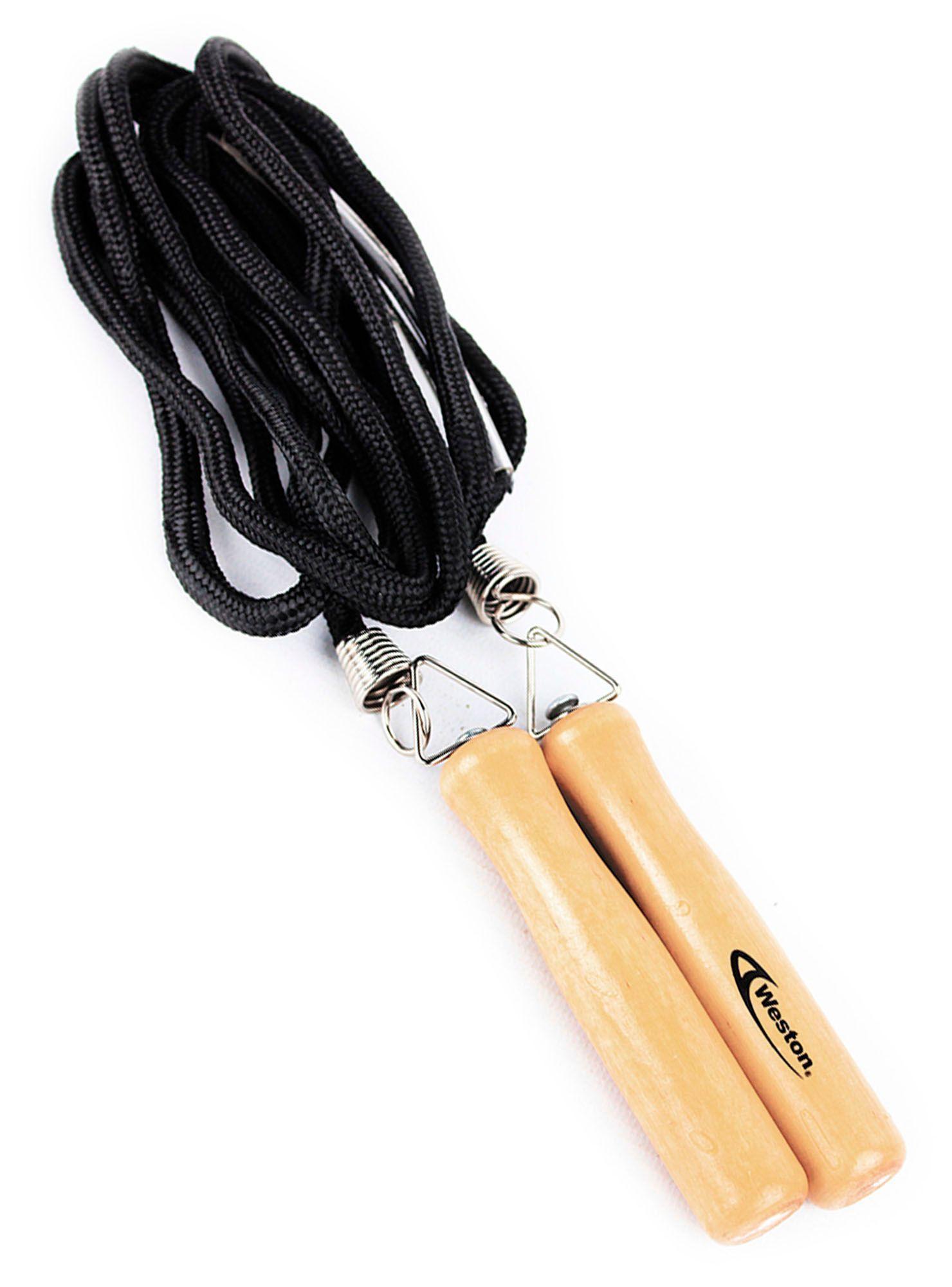 Cuerda para saltar J1 negra Weston-0