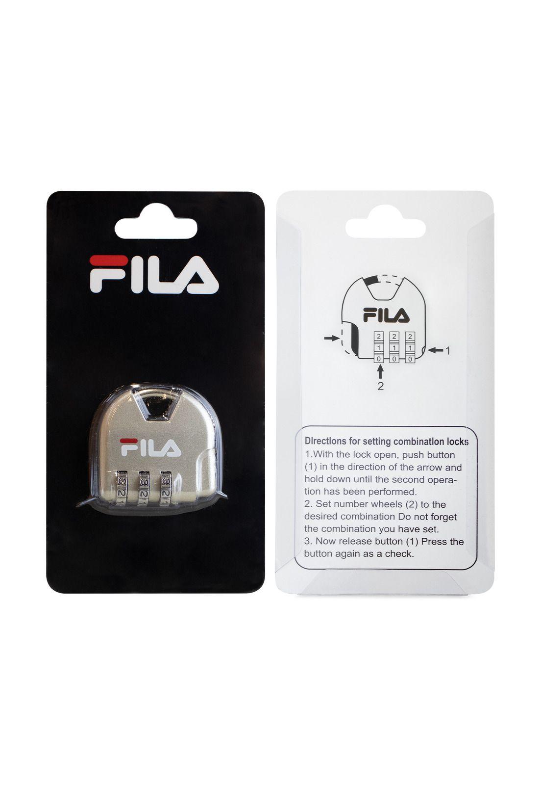 Bolso FILA Verona 42 lts gold + Candado-6