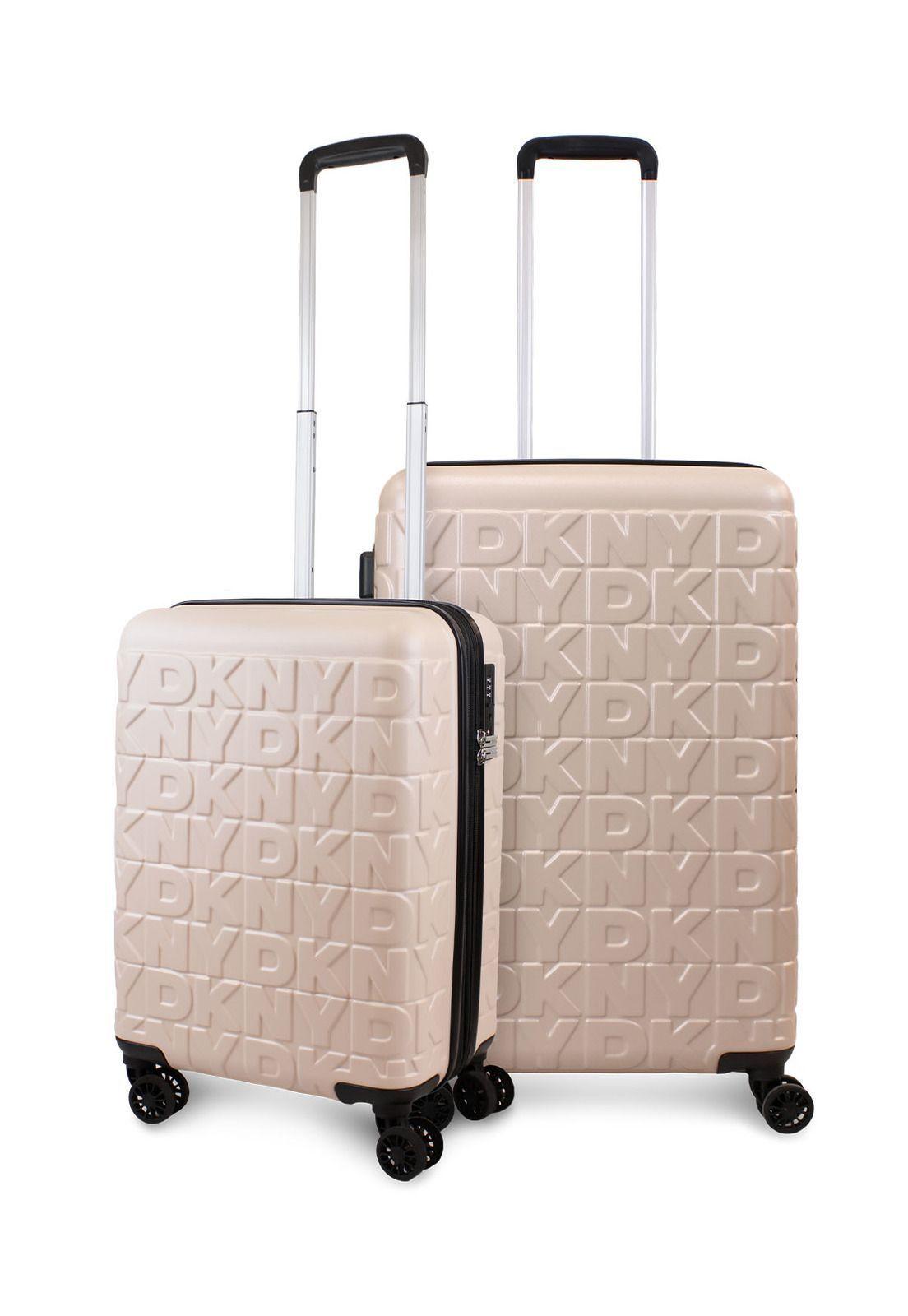 Pack 2 Maletas Donna Karan Meghan S 10k + M 20k rosada DKNY-0