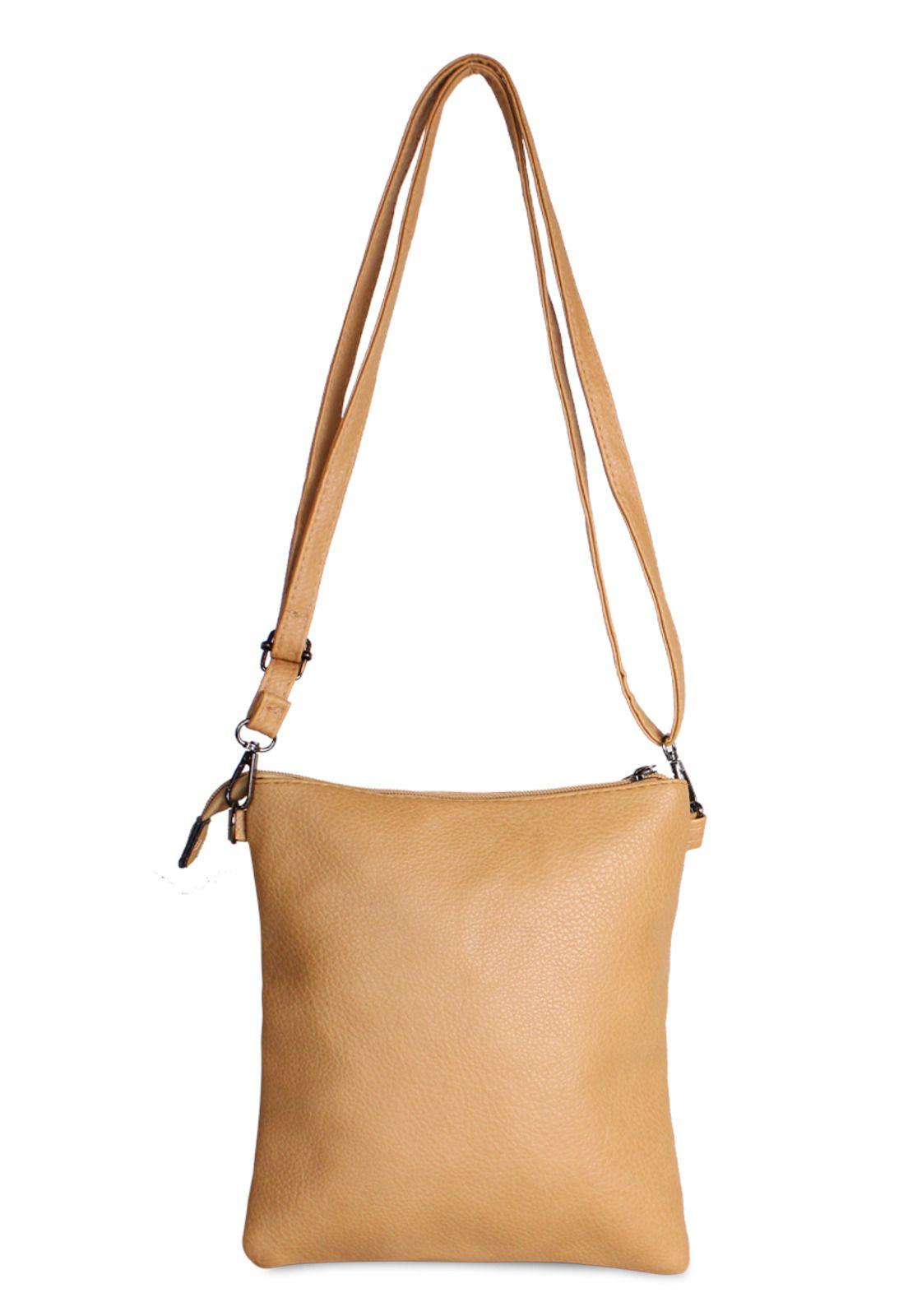 Cartera bandolera Felicia camel Anabella Sachi-2