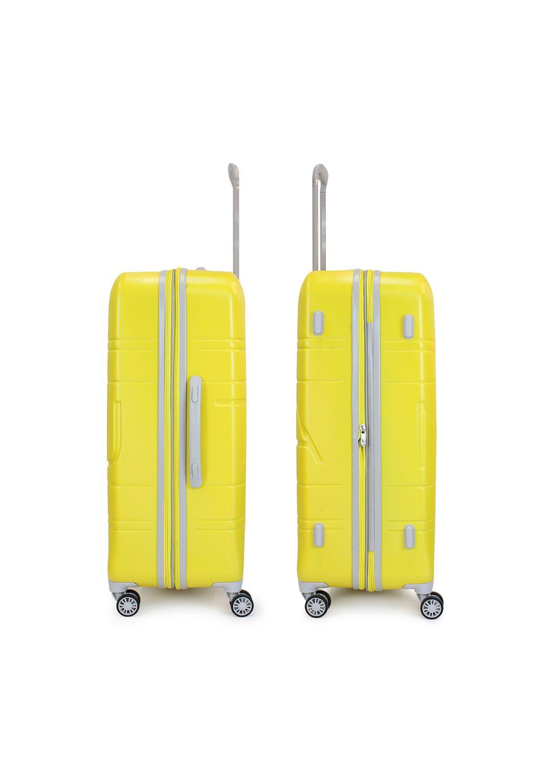 Set de 3 maletas S+M+L Nautica Palermo amarillo-6