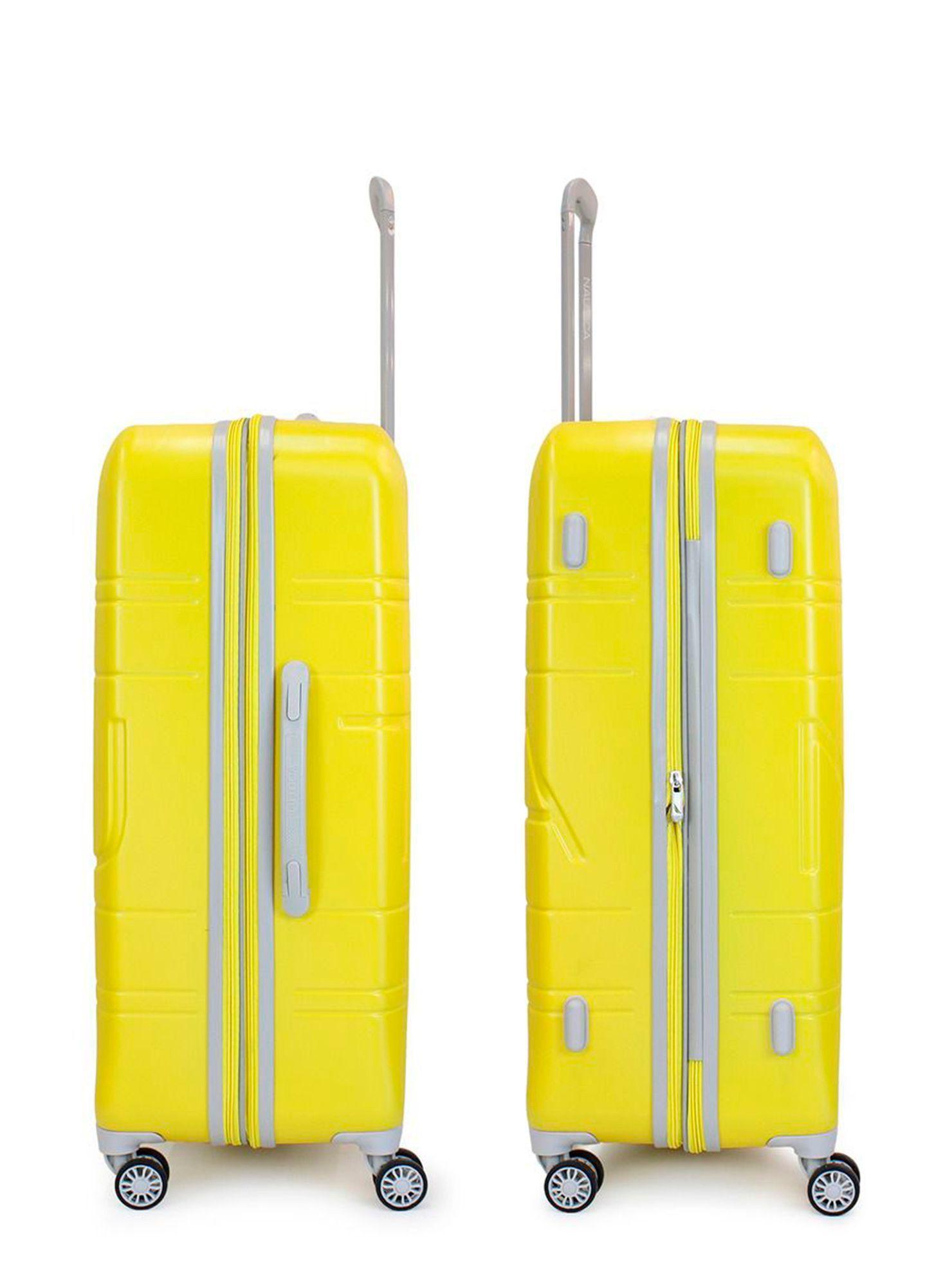 Set de 3 maletas S+M+L Nautica Palermo amarillo-6