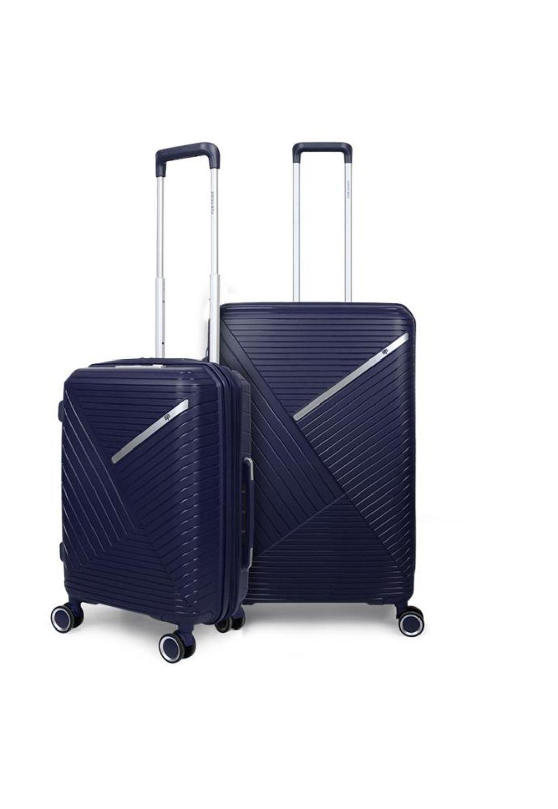 Pack 2 maletas Storm M+L azul Swiss bag-0