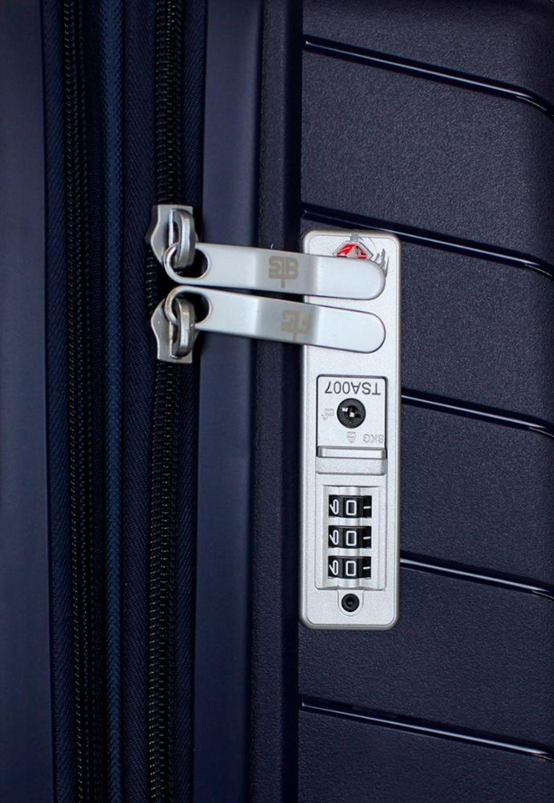 Pack 2 maletas Storm M+L azul Swiss bag-3