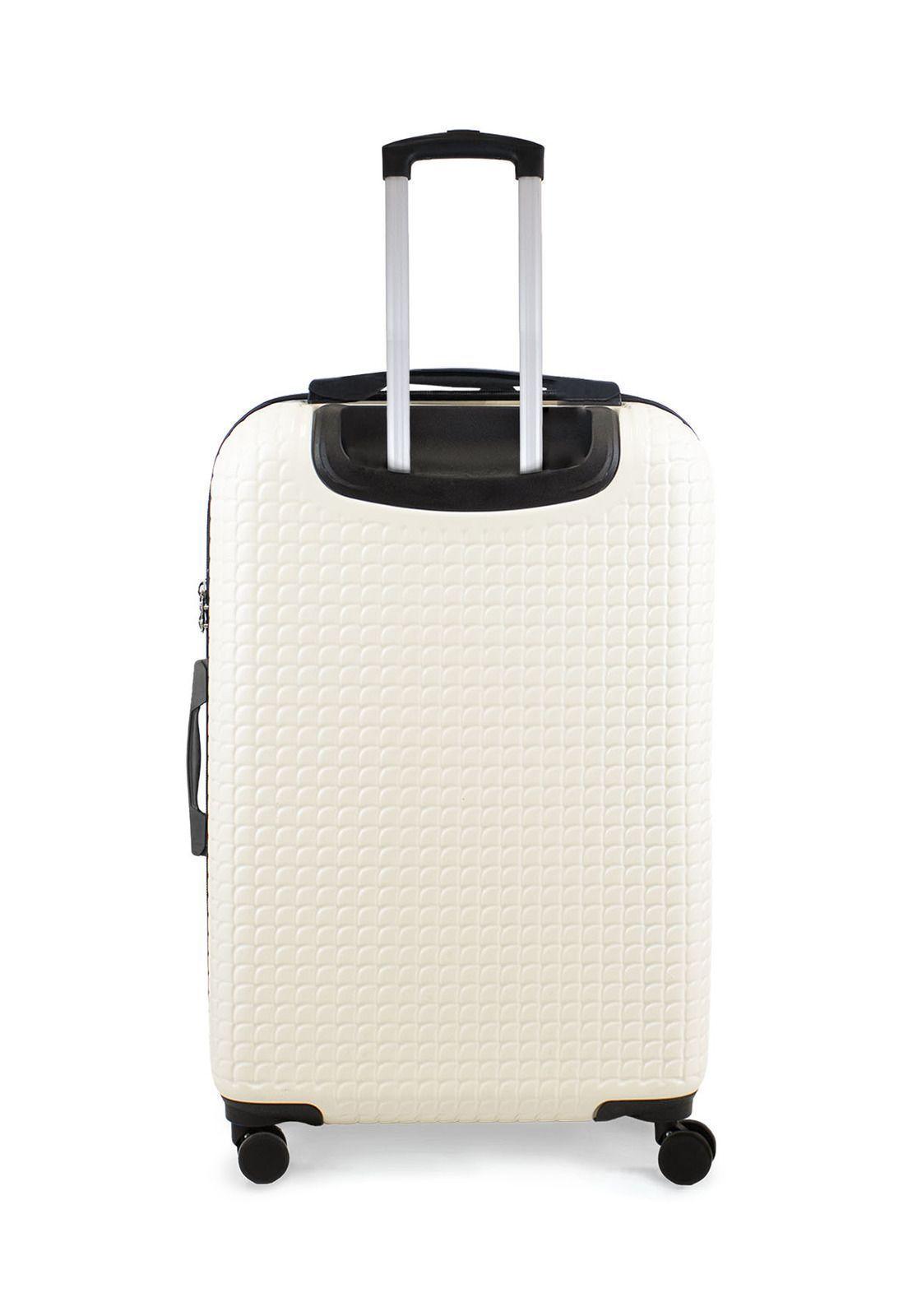 Pack 2 Maletas Donna Karan Hot Town S 10k + L 23k blanca DKNY-7