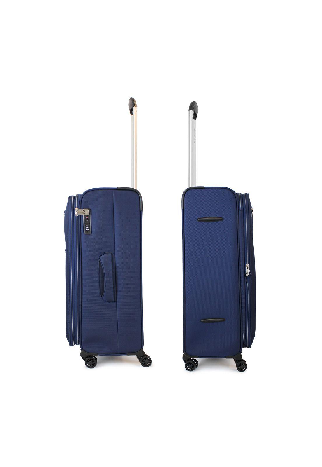 Maleta de tela mediana Náutica Valencia 20kg azul-6