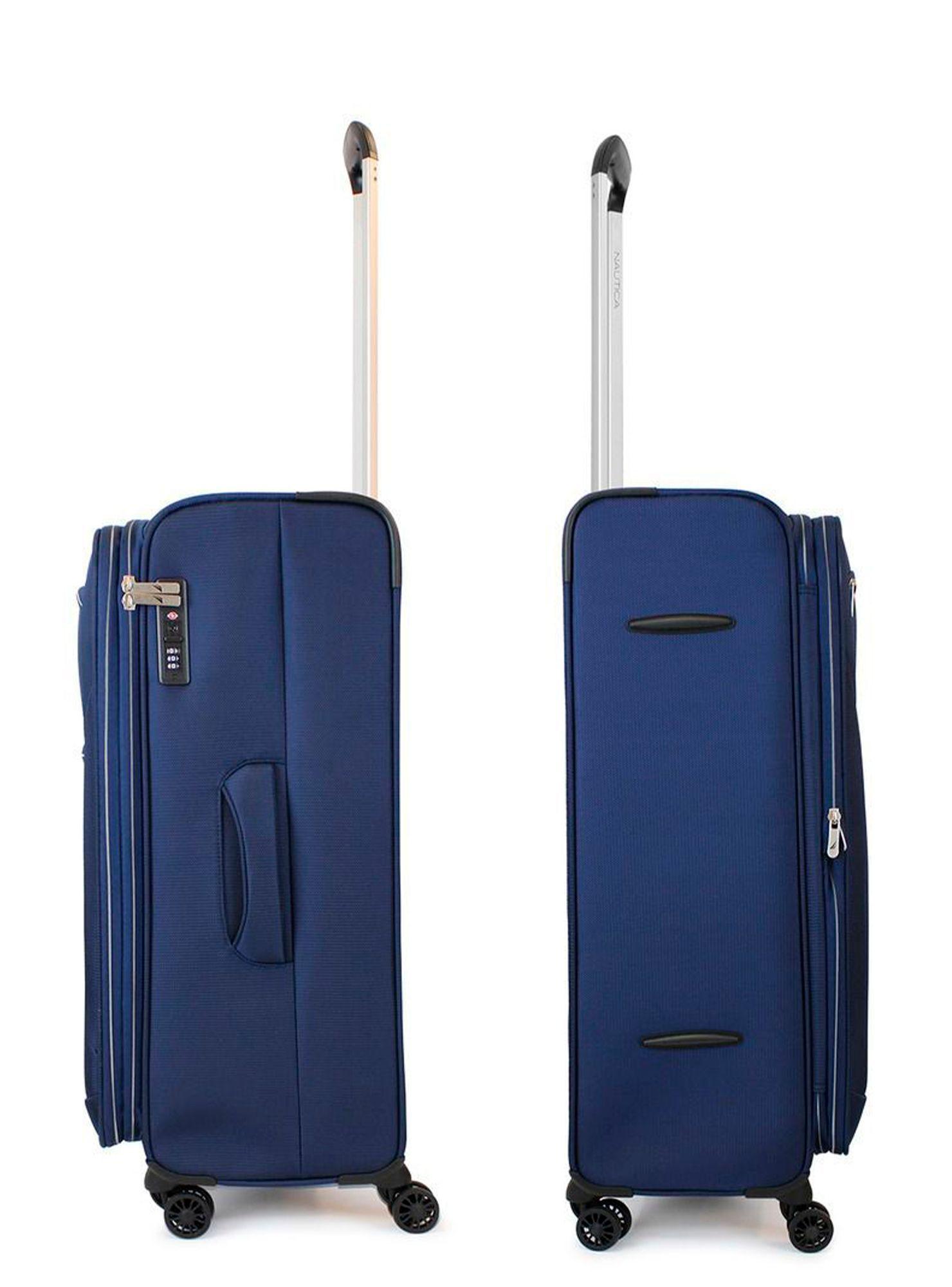 Maleta blanda de tela mediana Náutica Valencia 20kg azul-5