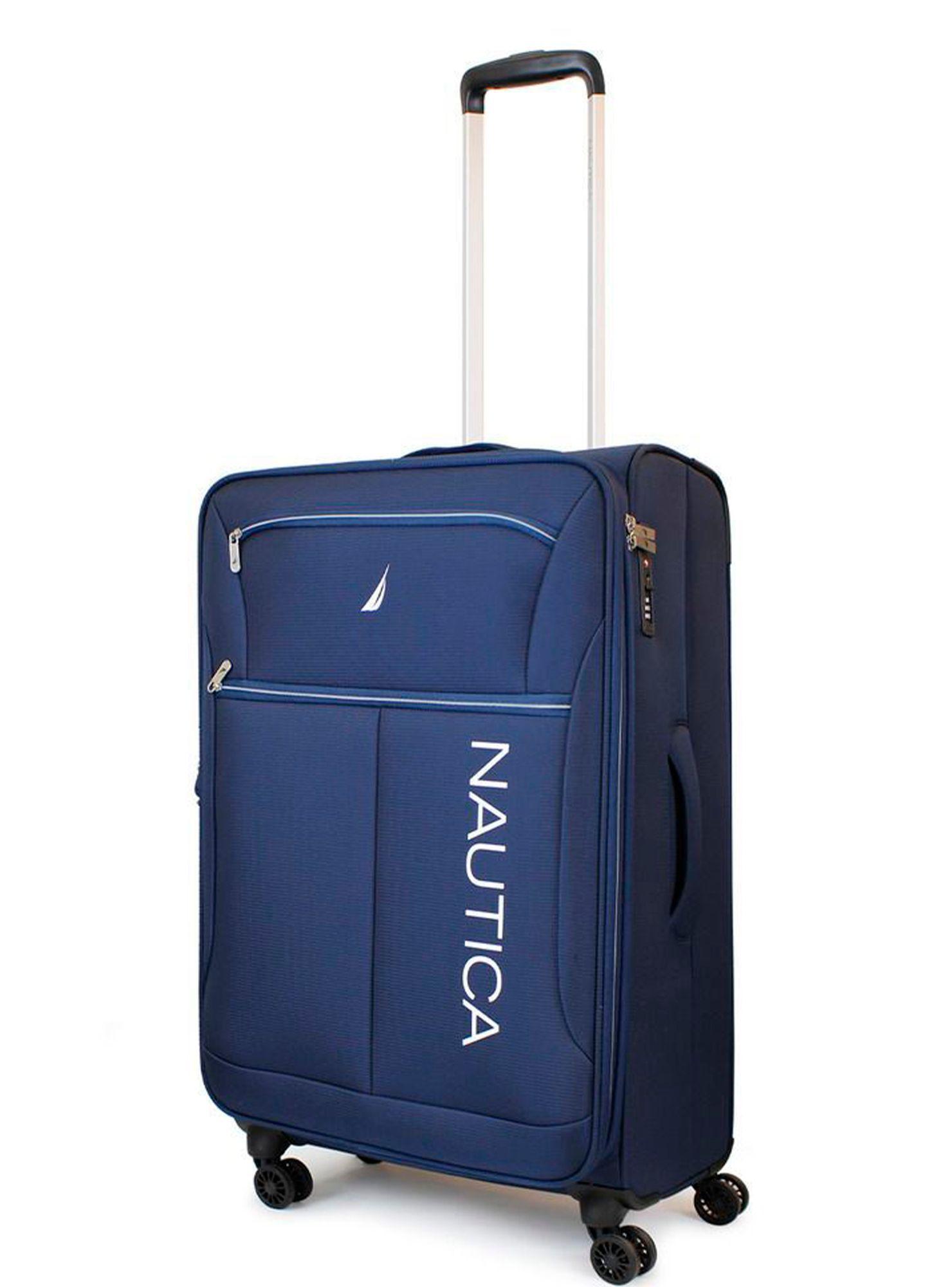 Maleta blanda de tela mediana Náutica Valencia 20kg azul-6