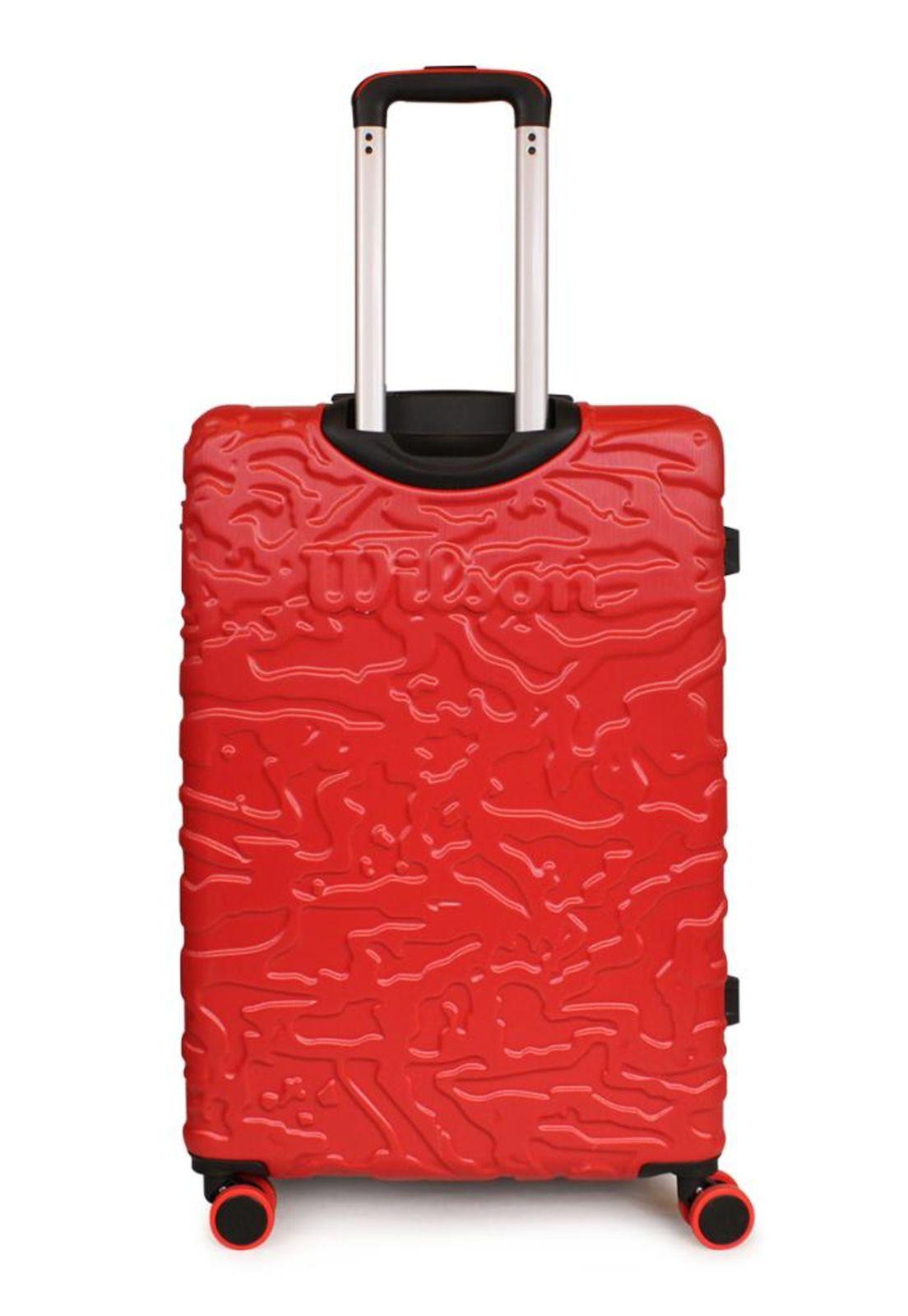 Pack 2 maletas S+L cabina y grande roja Vermont Wilson-9