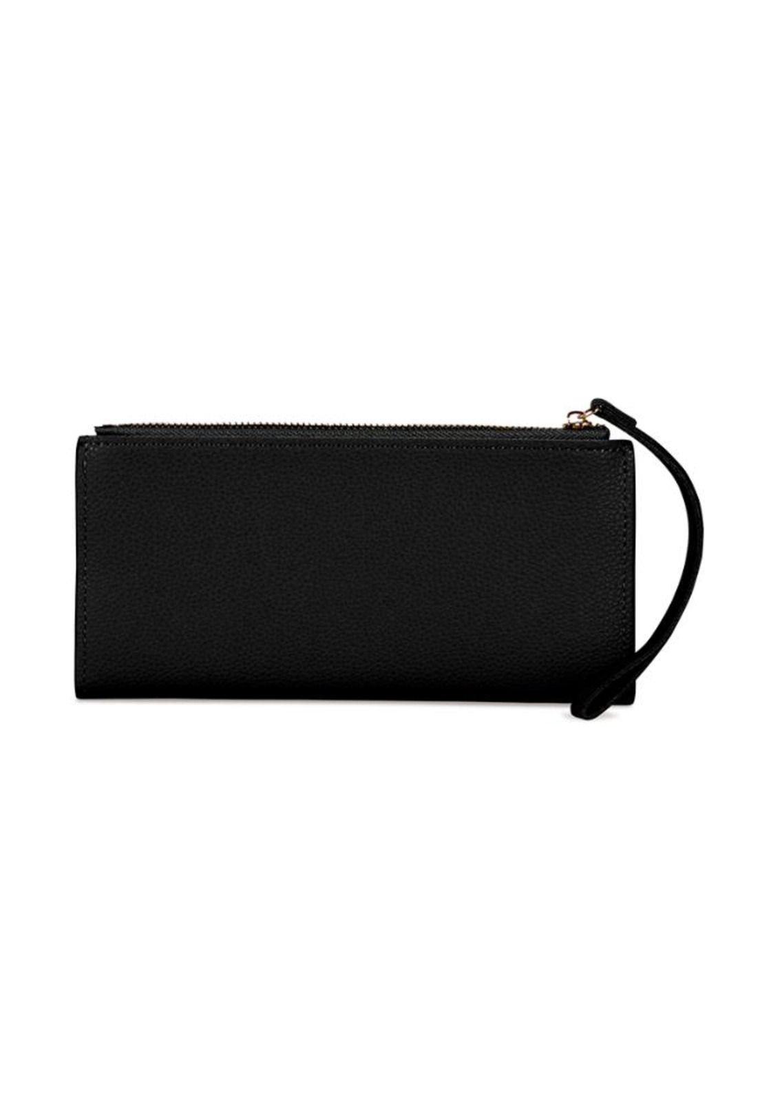 Billetera mujer Delia negra Carven-4