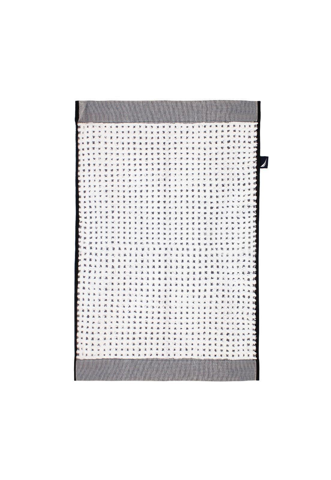 Toalla de manos MARA Nautica Home 40x60cm blanca-negra-5