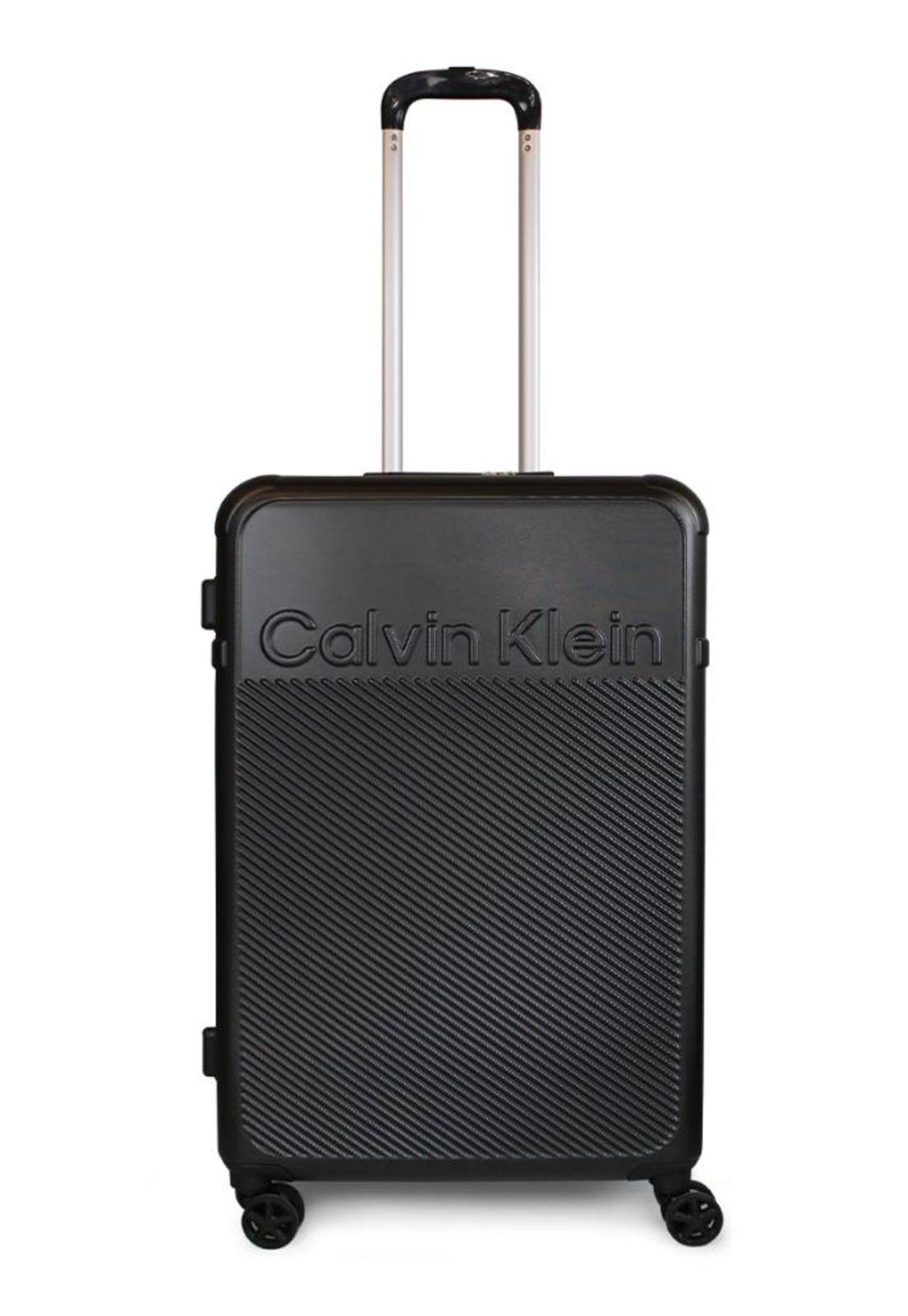 Set 3 maletas Expression cabina+mediana+grande negra Calvin Klein-6
