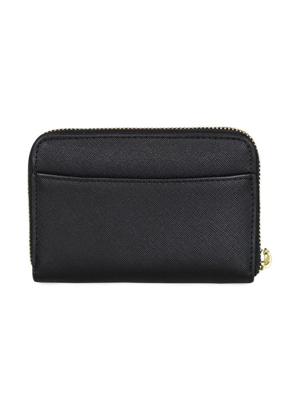 Billetera mujer Trifold negra Kenneth Cole-2