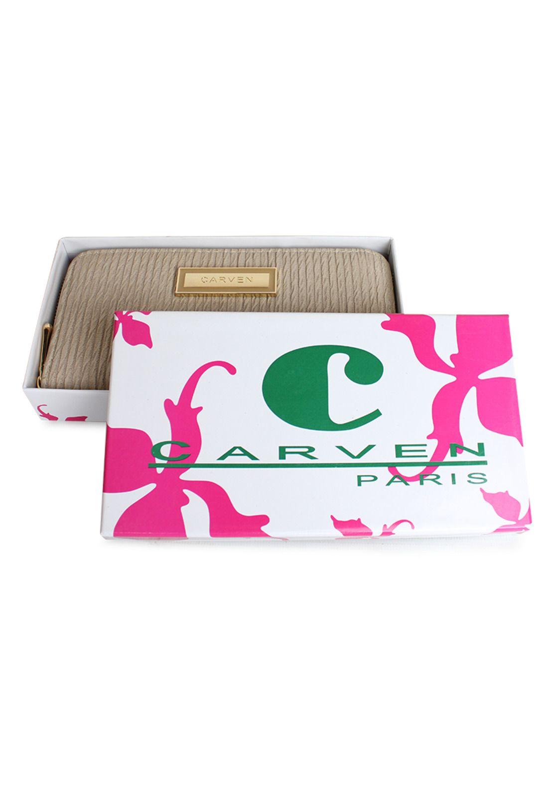 Billetera mujer Abby beige Carven-4