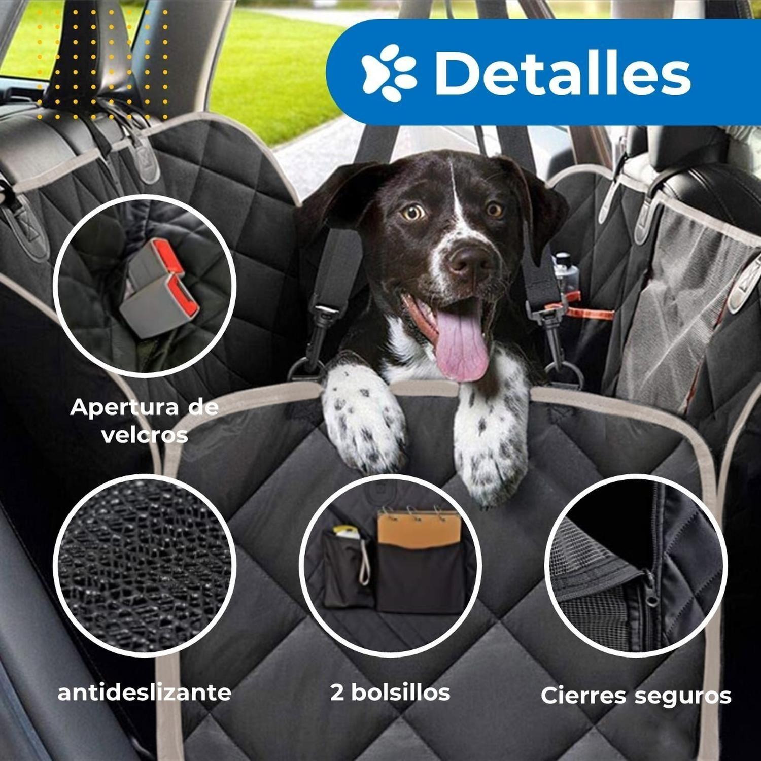Protector Funda Cubre Asiento Auto Perros Mascotas Petpal-2