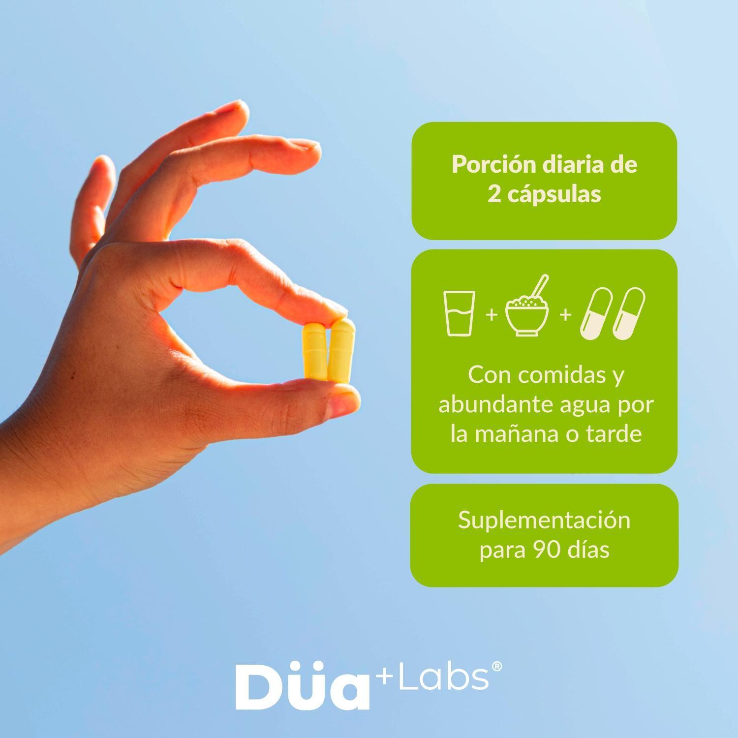 Berberina 500mg Düa Labs 180 Cápsulas Berberine - Sin Sabor-3