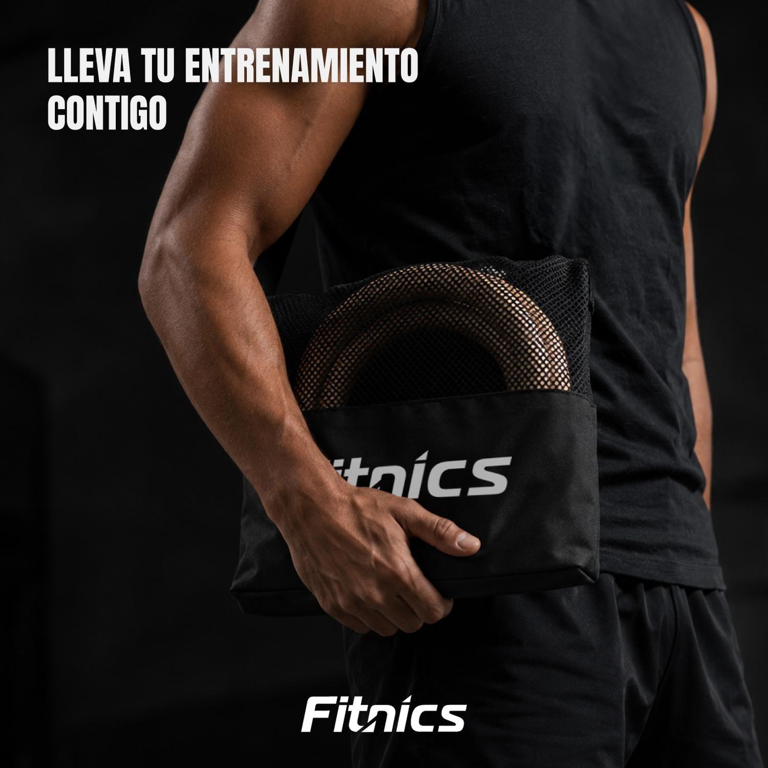 Anillas Olímpicas Madera Fitnics Calistenia Crossfit 2 unids-4