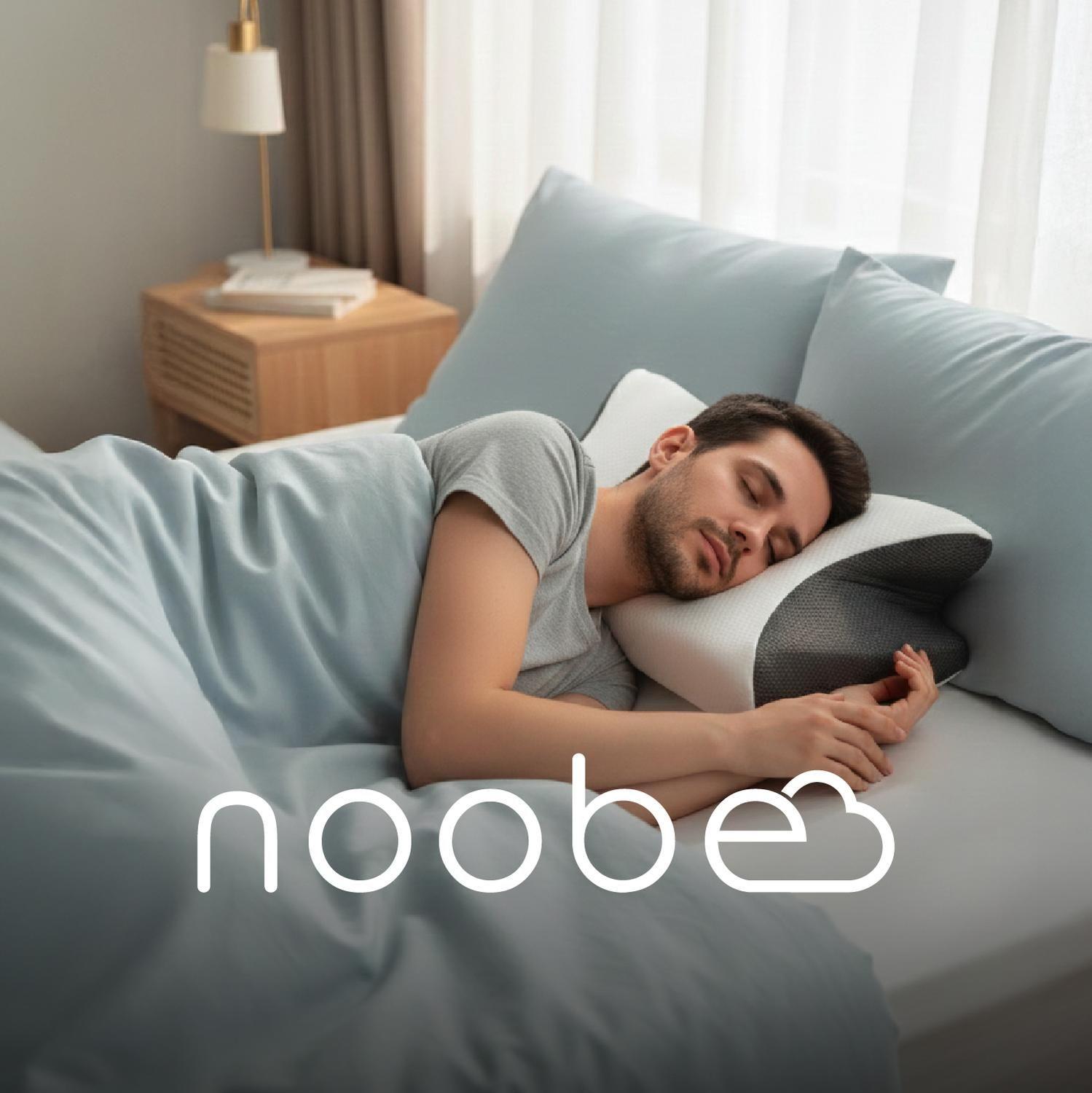 Almohada Viscoelastica Memory Foam Noobe Ortopedica Cervical-9