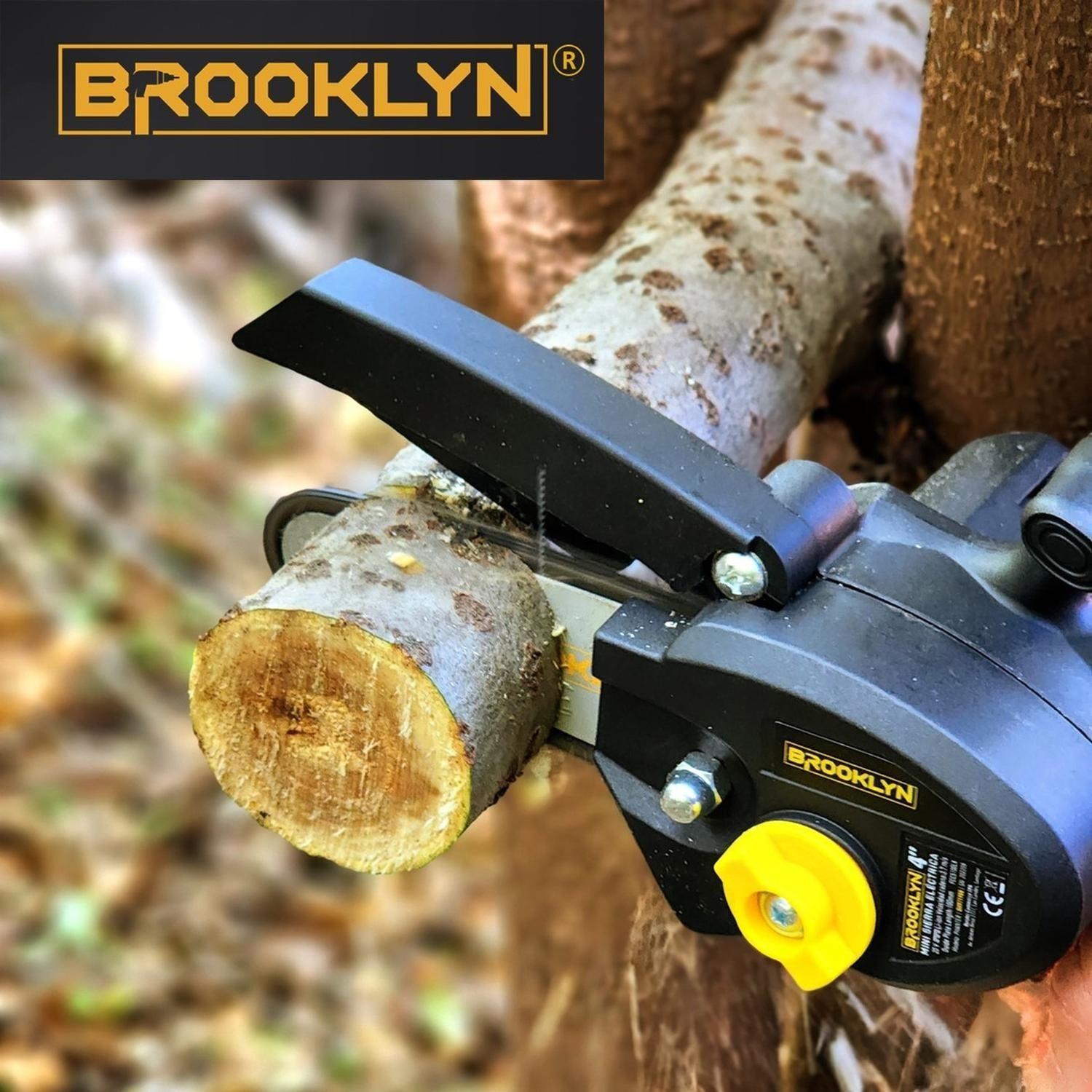 Motosierra Inalambrica 20v Podadora Brooklyn 4'' + Bateria-6