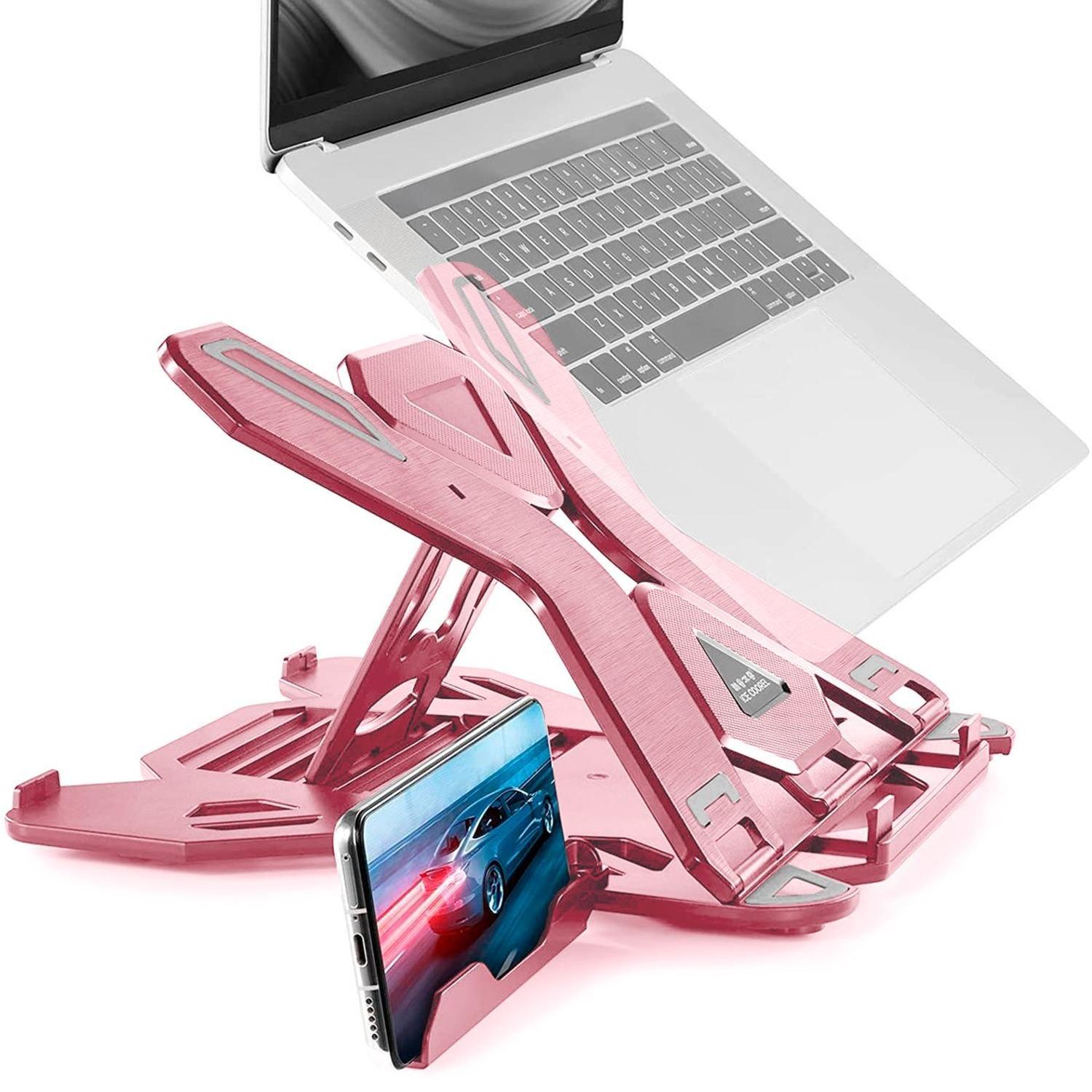 Soporte Base Notebook Celular Ajustable 17 pulgadas Negro-0