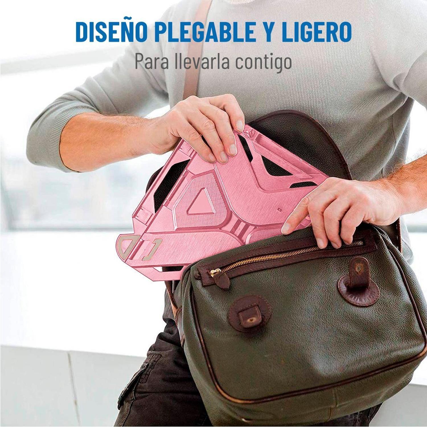Soporte Base Notebook Celular Ajustable 17 pulgadas Negro-5