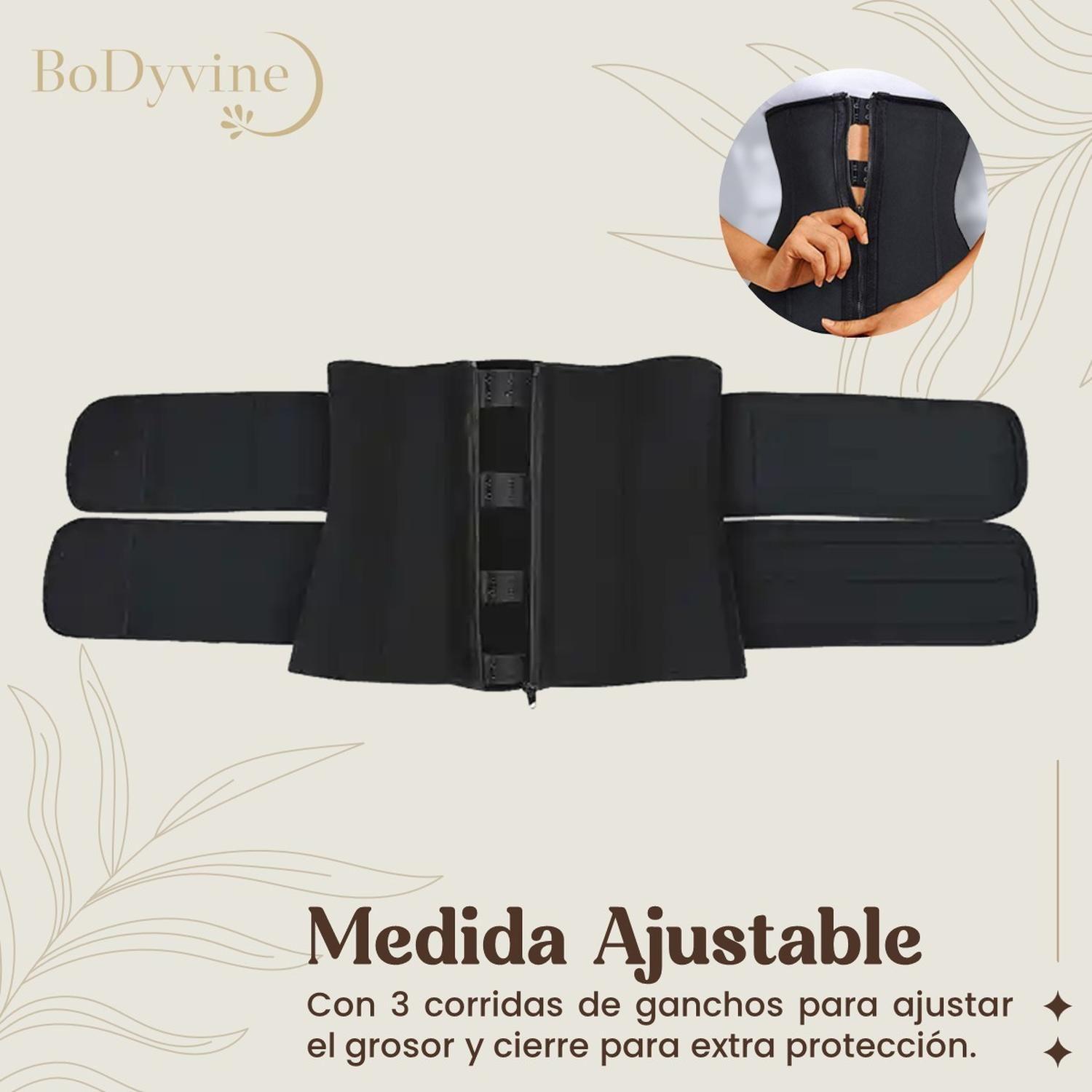 Faja Reductora Cinturilla BoDyvine Ajustable Doble Sujeción-6