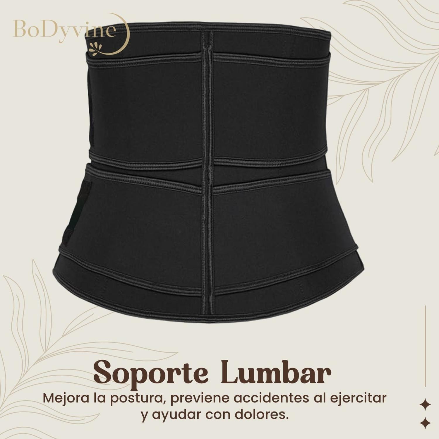 Faja Reductora Cinturilla BoDyvine Ajustable Doble Sujeción-9