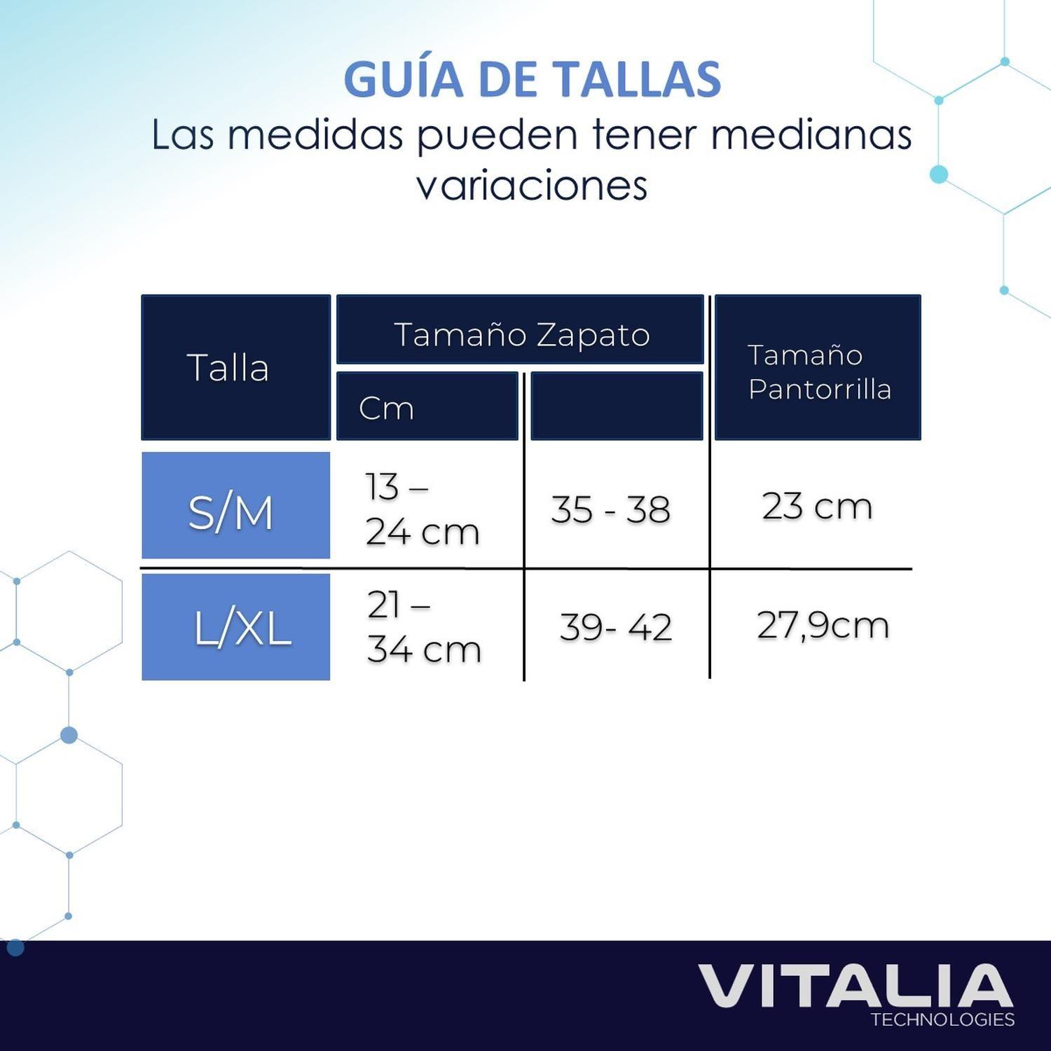 Medias de Compresion con Cierre Cobre Pack 3 Pares Vitalia-4