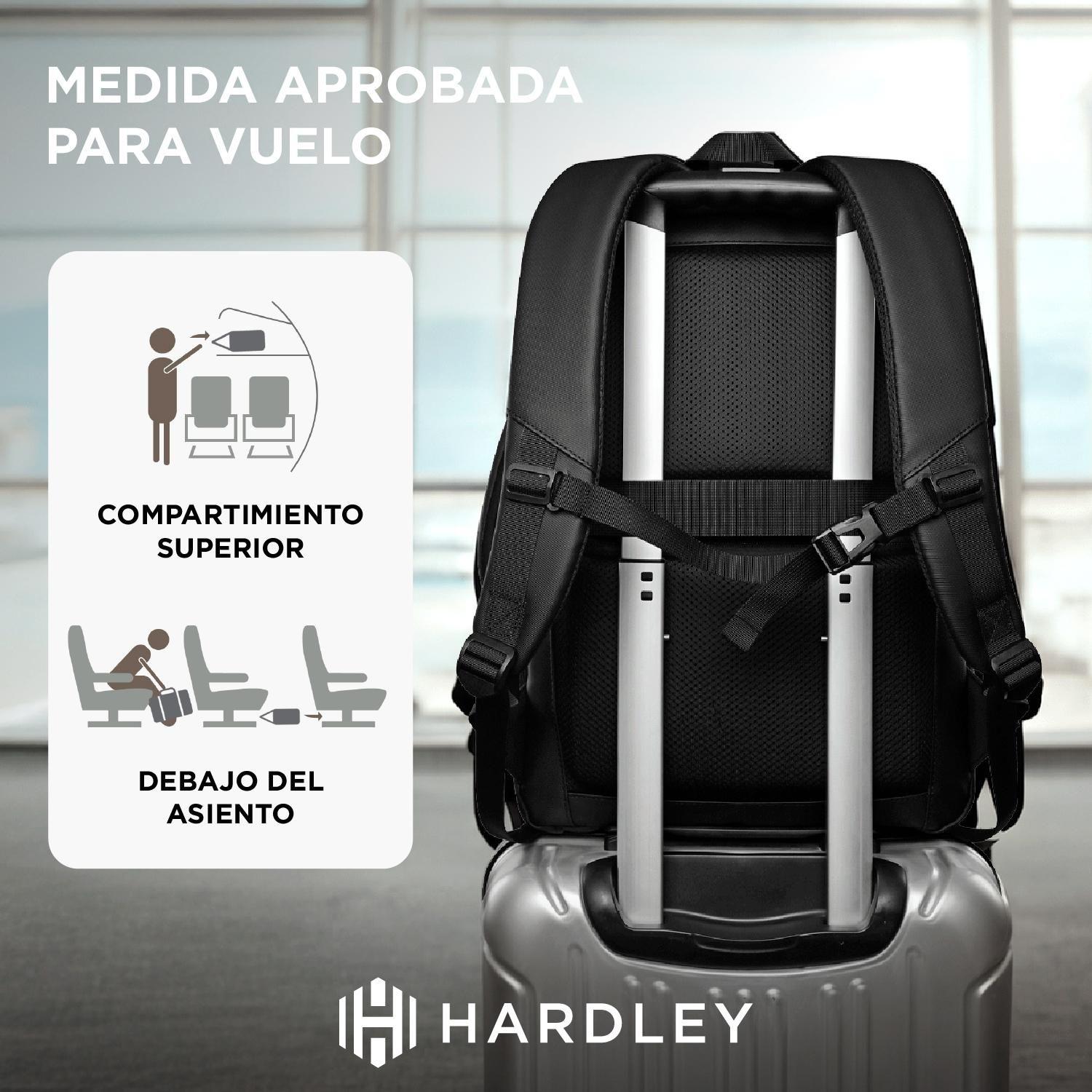 Mochila de Viaje y Notebook Hardley Tela Impermeable 34 Lt-5